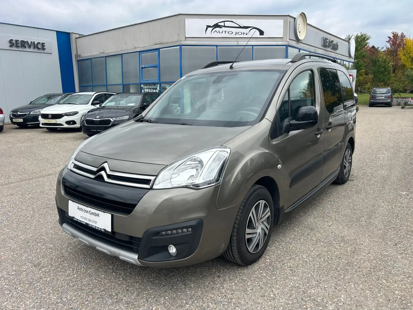 Citroen Berlingo XTR, 1 Besitz, Pickerl NEU 08/26, Tempomat, Klima Marrón - 1