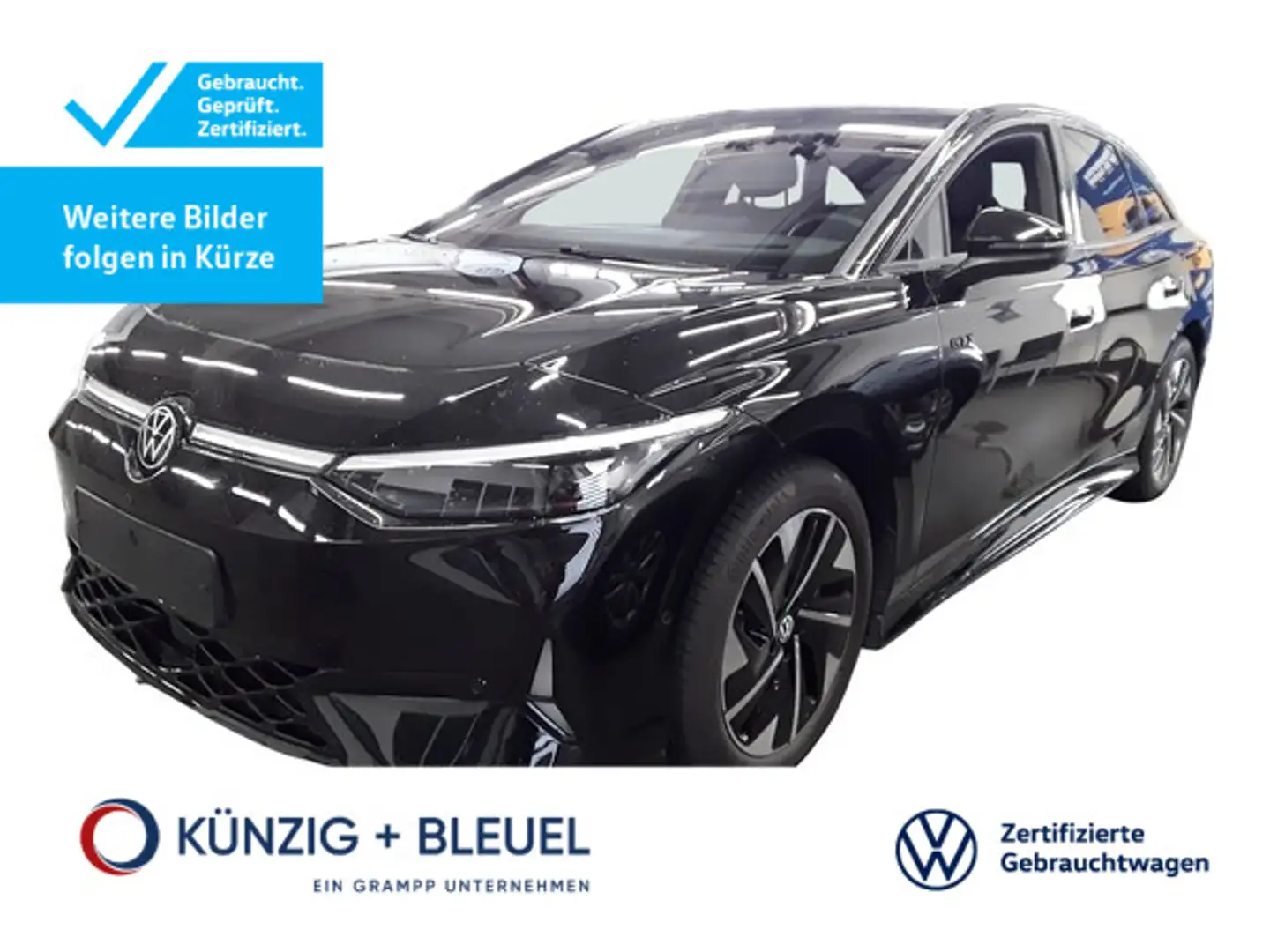 Volkswagen ID.7 GTX 4Motion +WÄRMEPUMPE+AHK+KAMERA+ Schwarz - 1