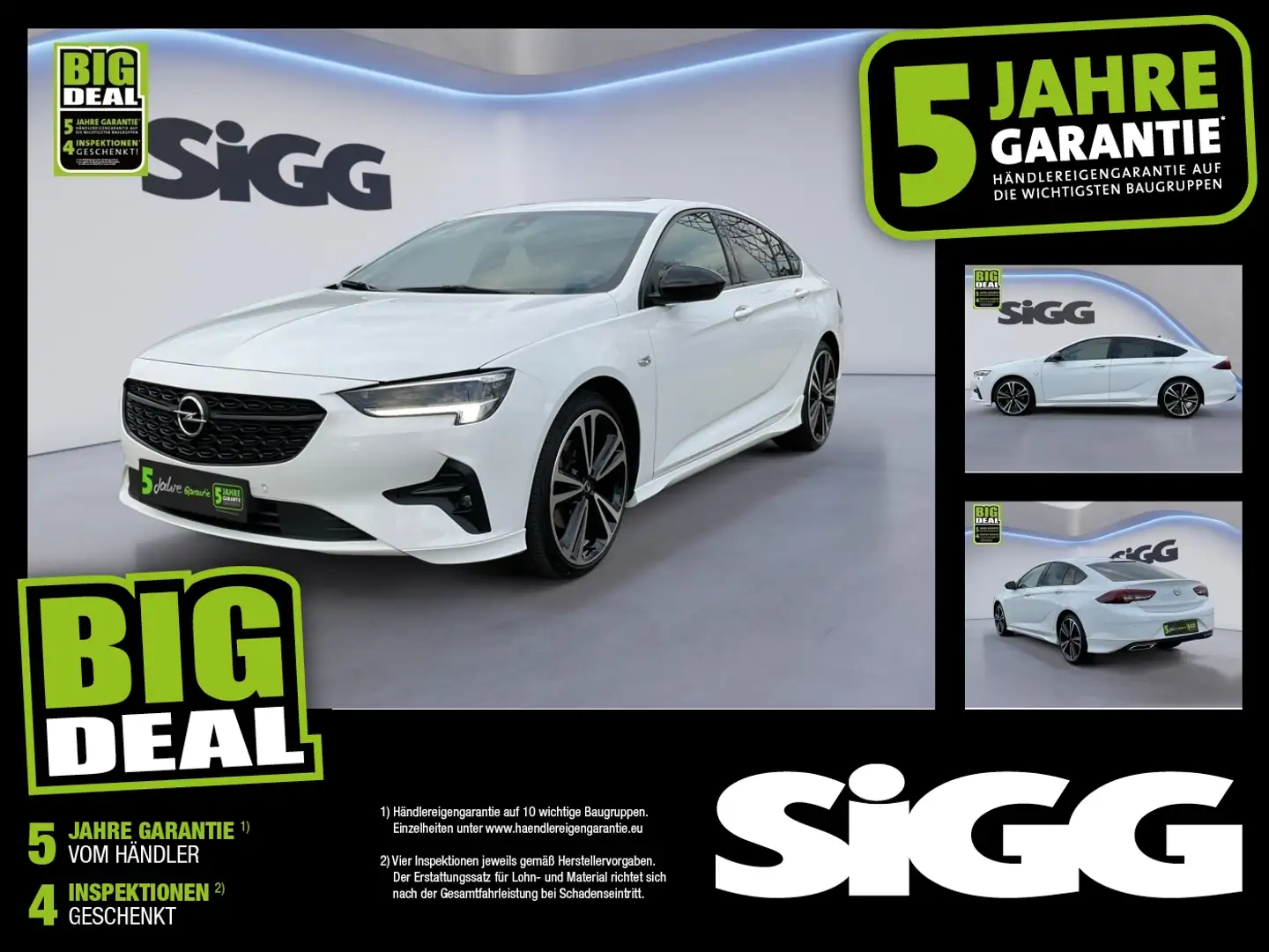 Opel Insignia Grand Sport 2.0 CDTI Ultimate Weiß - 1