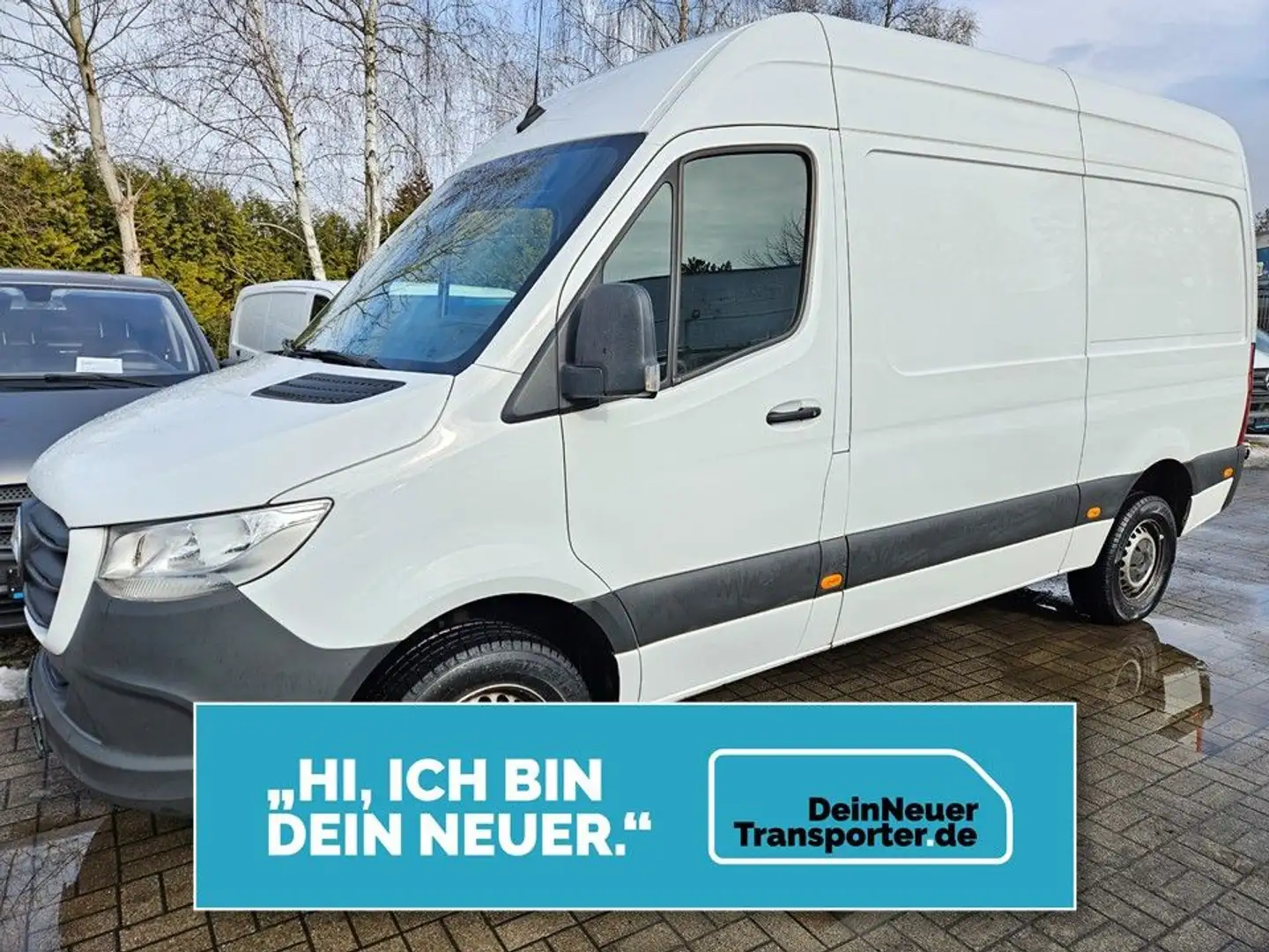 Mercedes-Benz Sprinter 316 CDI 2,8tAHK|AC|KAM|TÜV+ÖL+REIFENneu Weiß - 1