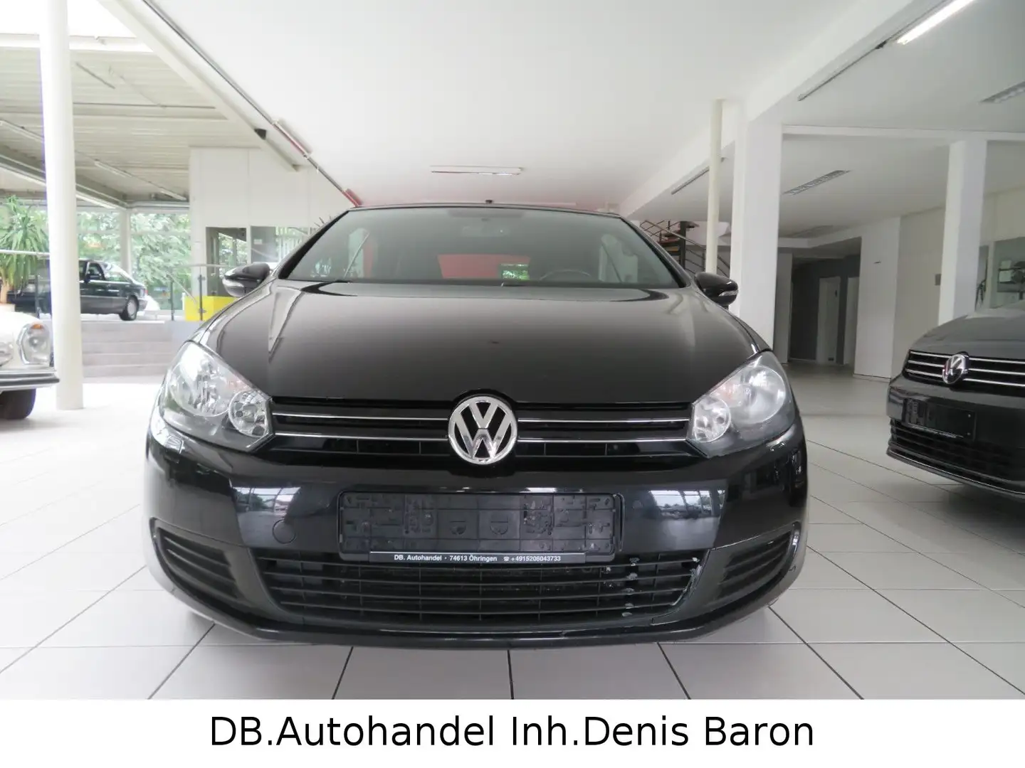 Volkswagen Golf VI Cabriolet Basis Navi Klima PDC SHZ Schwarz - 2