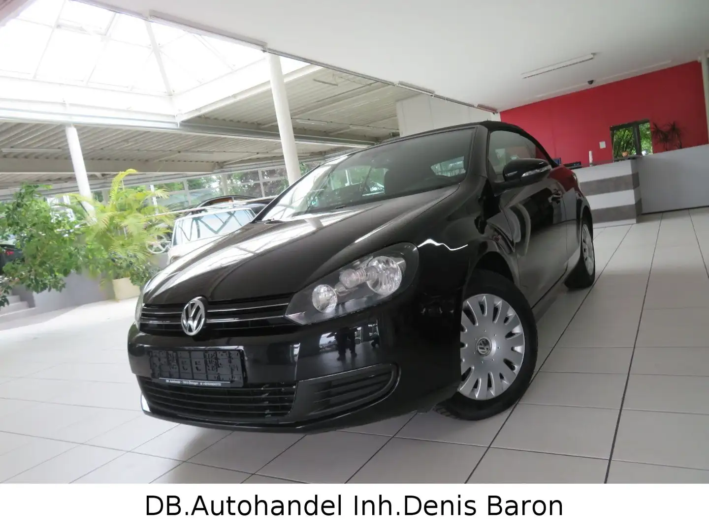 Volkswagen Golf VI Cabriolet Basis Navi Klima PDC SHZ Schwarz - 1