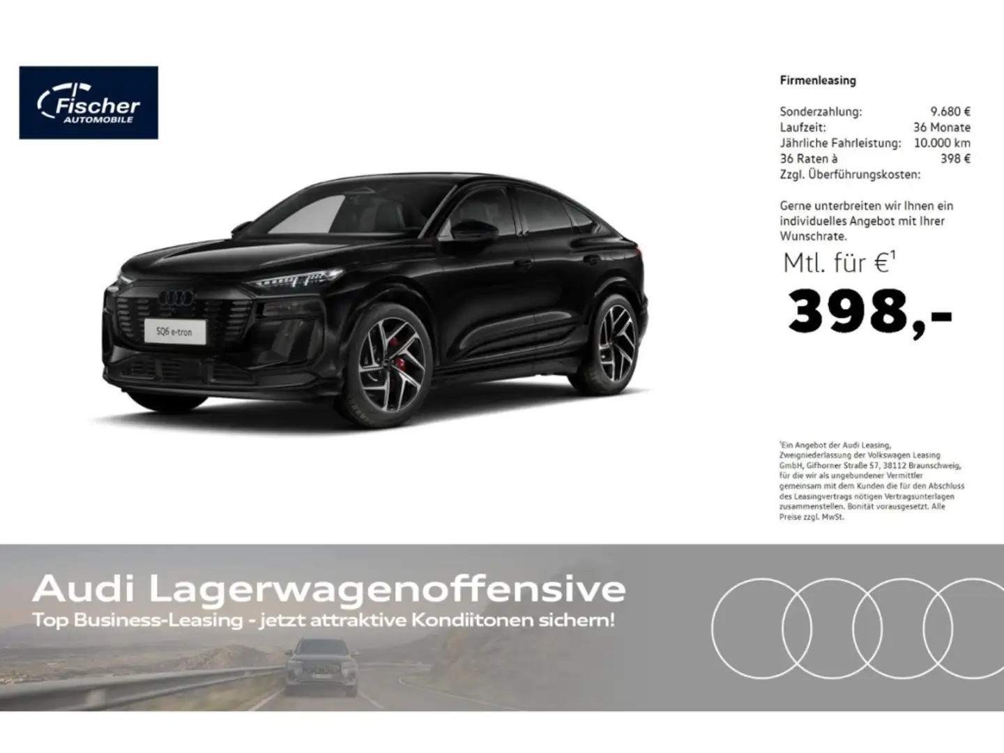 Audi SQ6 Sportback quattro Czarny - 1