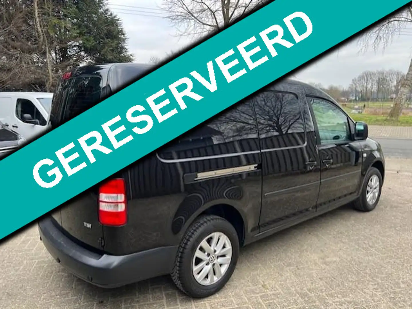 Volkswagen Caddy 1.2 TSI Maxi / BPM-BTW-VRIJ-MARGE-VERKOOP !!! Noir - 2