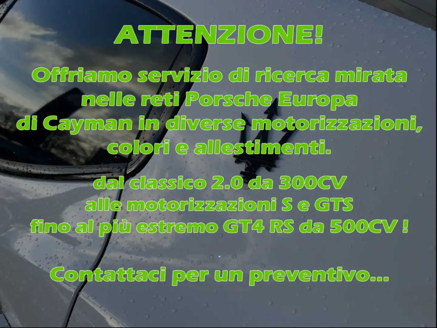 Porsche Cayman 718 2.0 Style Edition 300cv pdk Giallo - 2