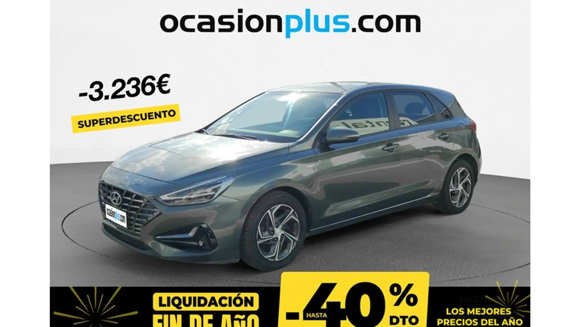 Hyundai i30 1.0 TGDI N Line 48V 120 Gris - 1