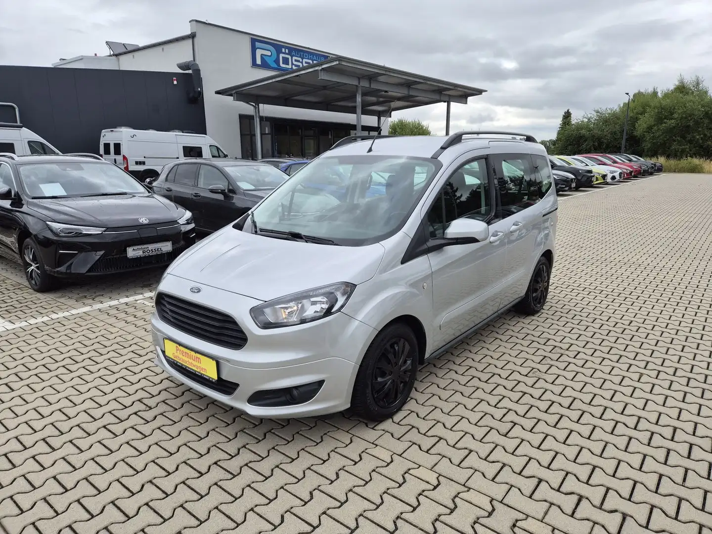 Ford Tourneo Courier Trend 1.0 EcoBoost KLIMA SHZ Argent - 1