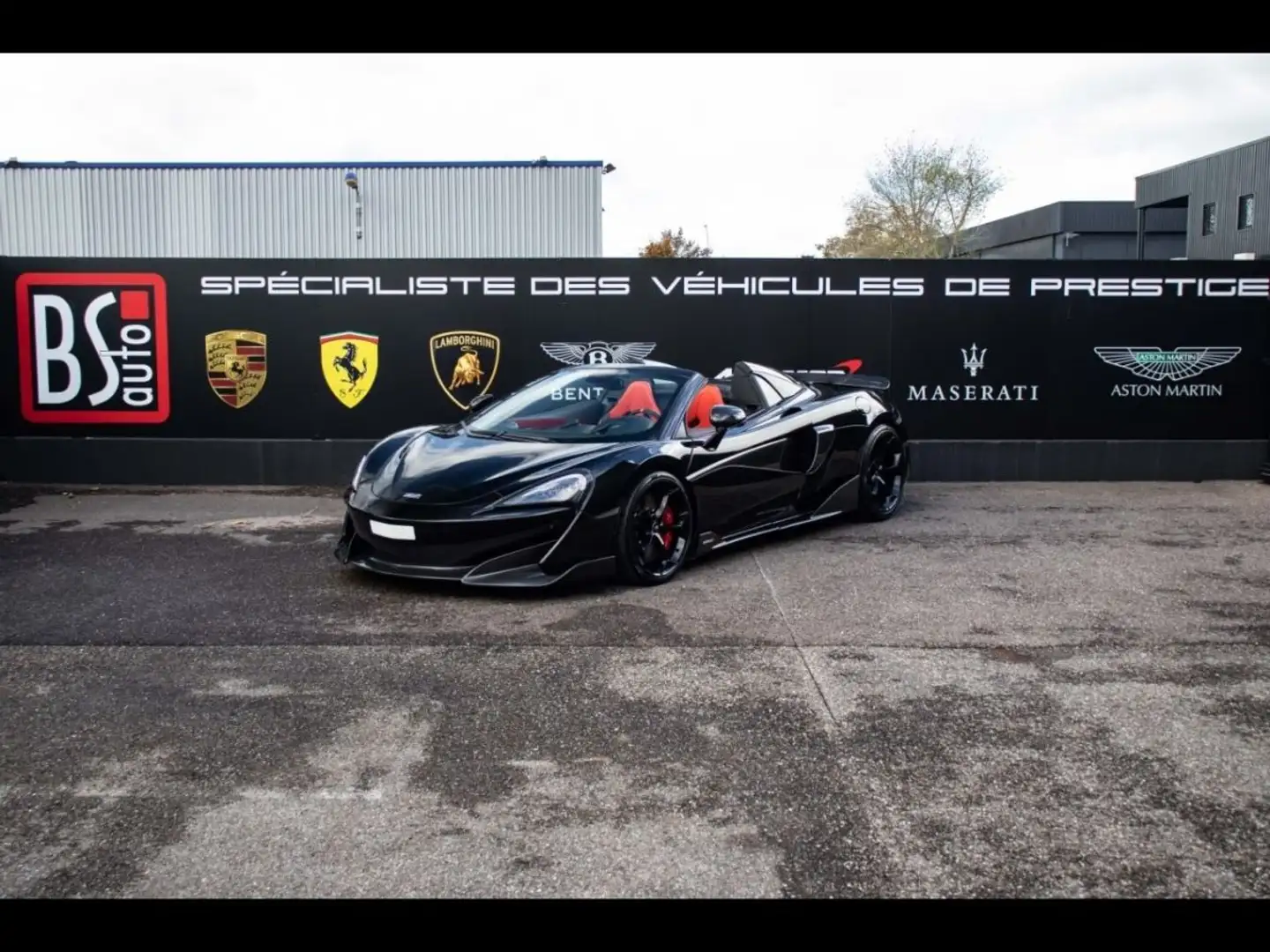 McLaren 600LT 600 LT Spider - V8 bi-turbo 3.8l - 600ch Schwarz - 1