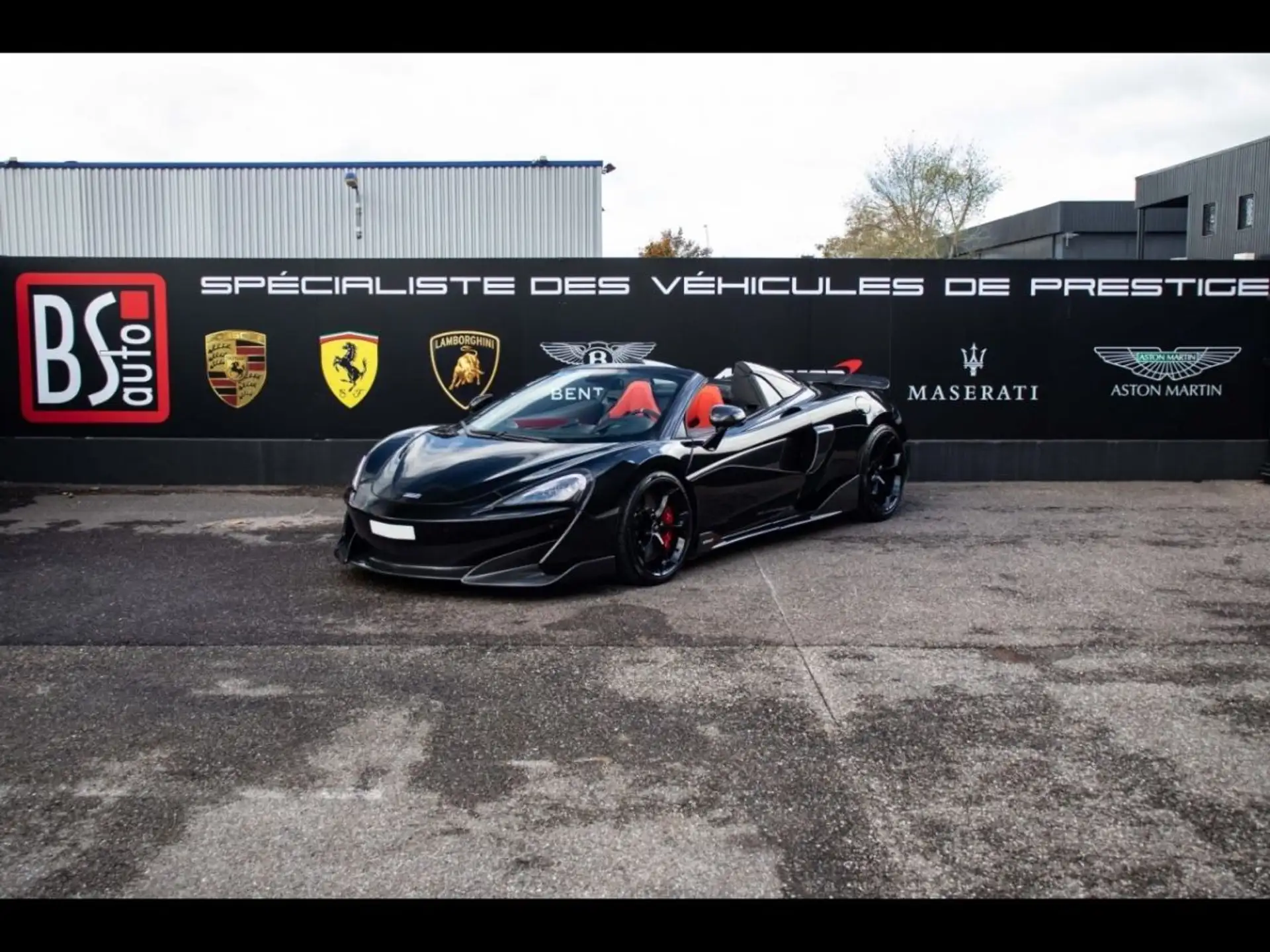 맥라렌 600LT Spider 2022 검정 사진 1