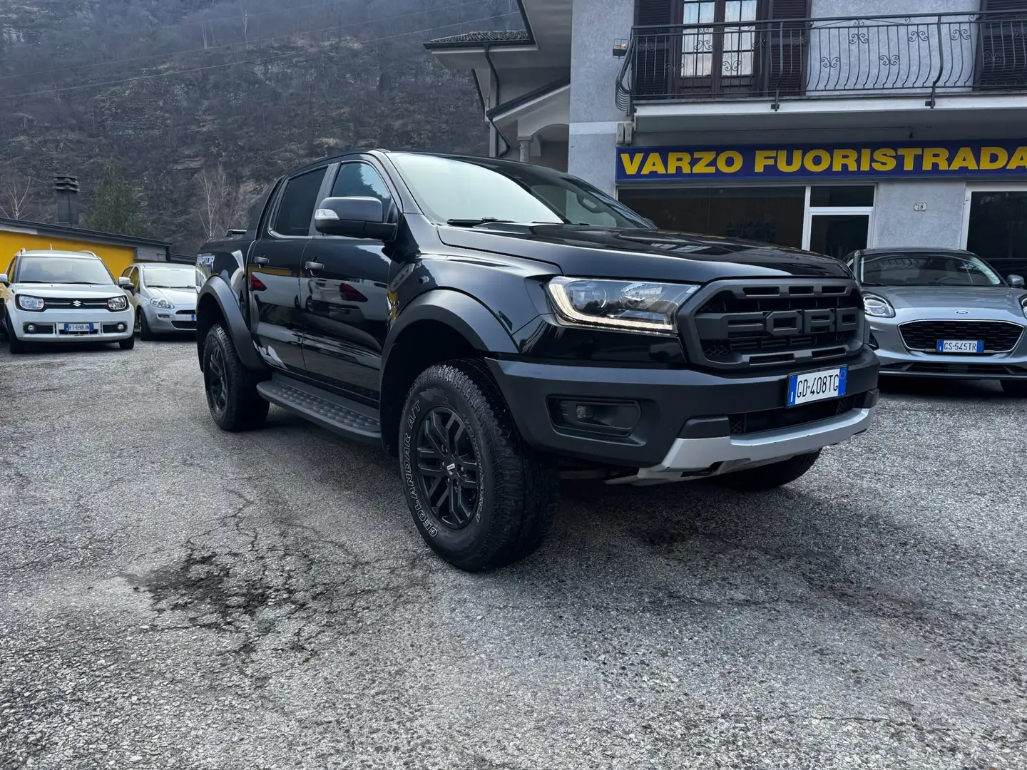 Ford Ranger Ranger Raptor 2.0 tdci double cab 213cv auto Nero - 1