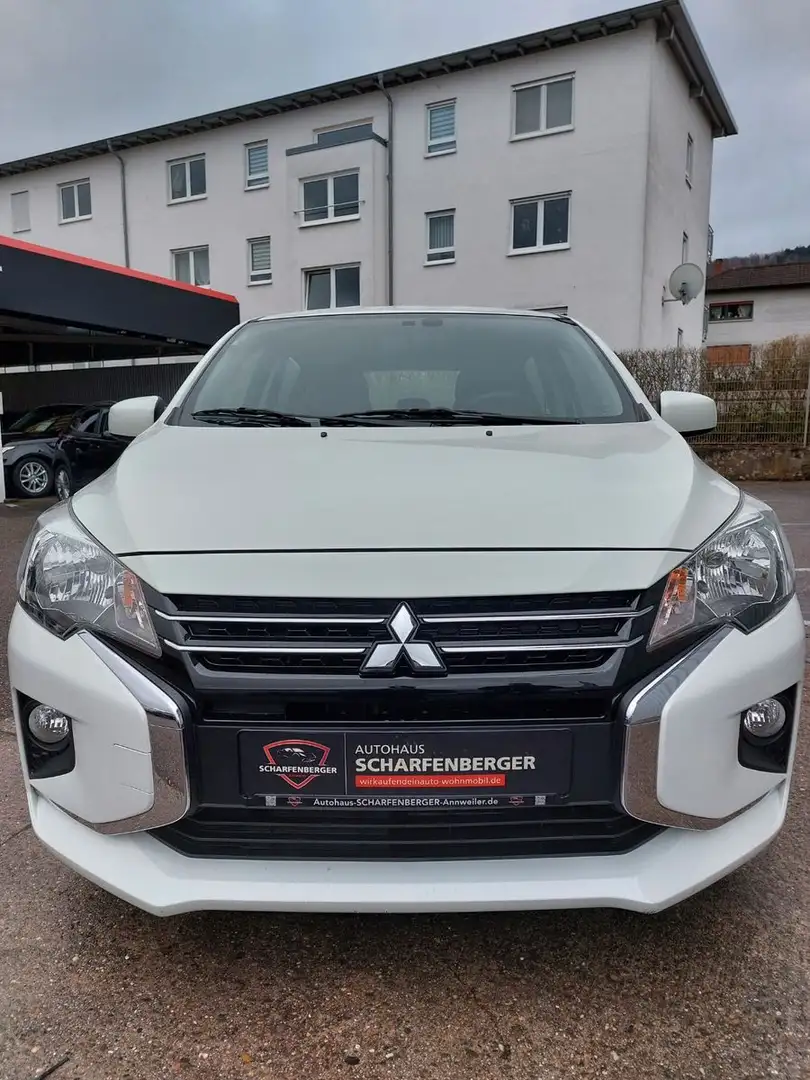 Mitsubishi Space Star Select+KLIMA+36TKM+V.Historie+1HAND Weiß - 2