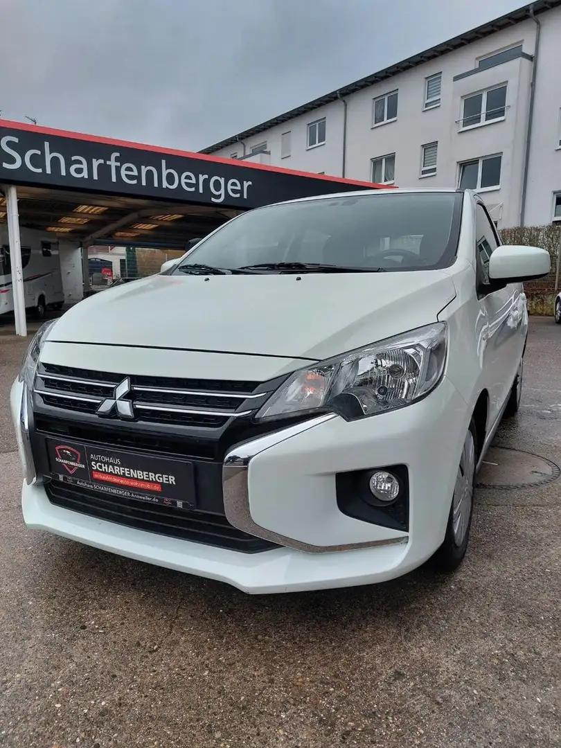 Mitsubishi Space Star Select+KLIMA+36TKM+V.Historie+1HAND Weiß - 1