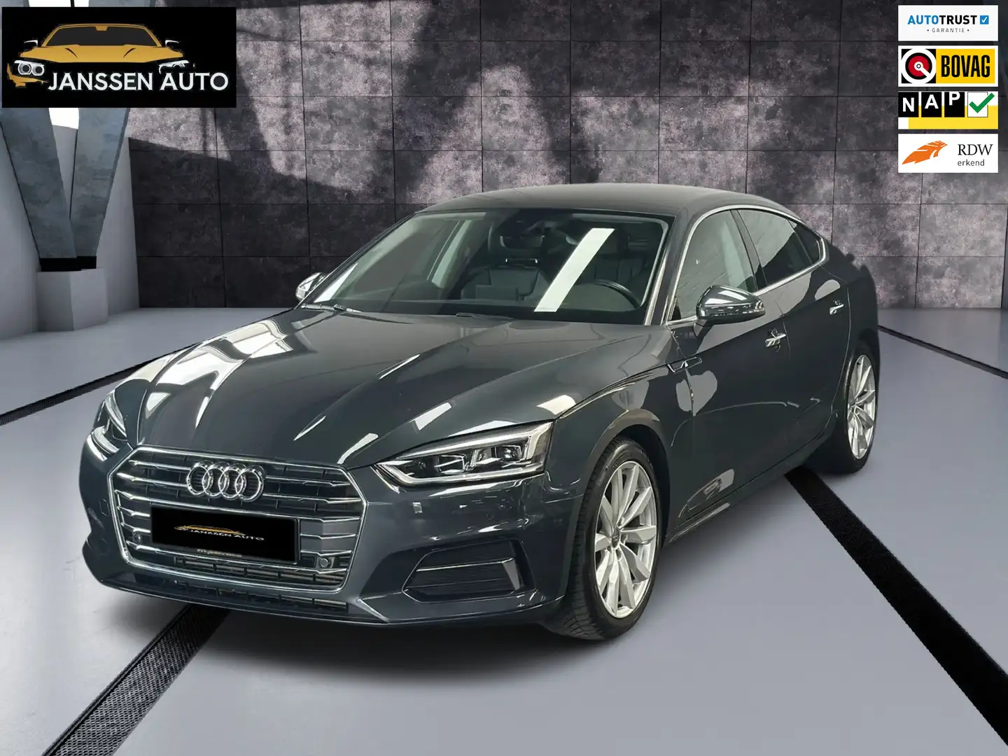 Audi A5 Sportback 2.0 TFSI Pro Line | 190PK | Leder | Navi Gris - 1