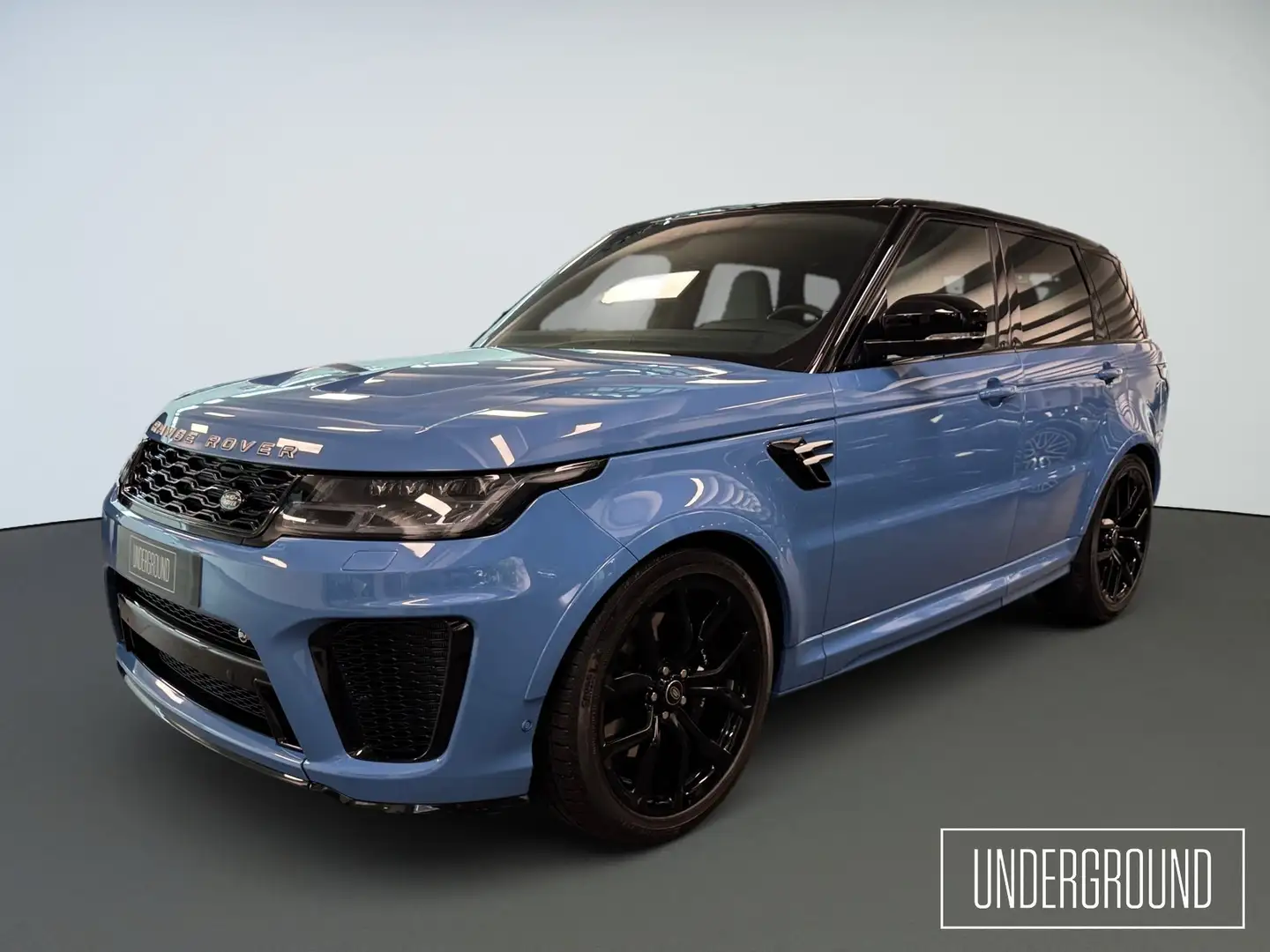 Land Rover Range Rover Sport 5,0 V8 AWD SVR Aut. Blau - 1