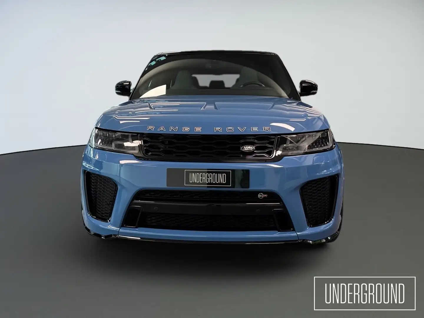 Land Rover Range Rover Sport 5,0 V8 AWD SVR Aut. Blau - 2
