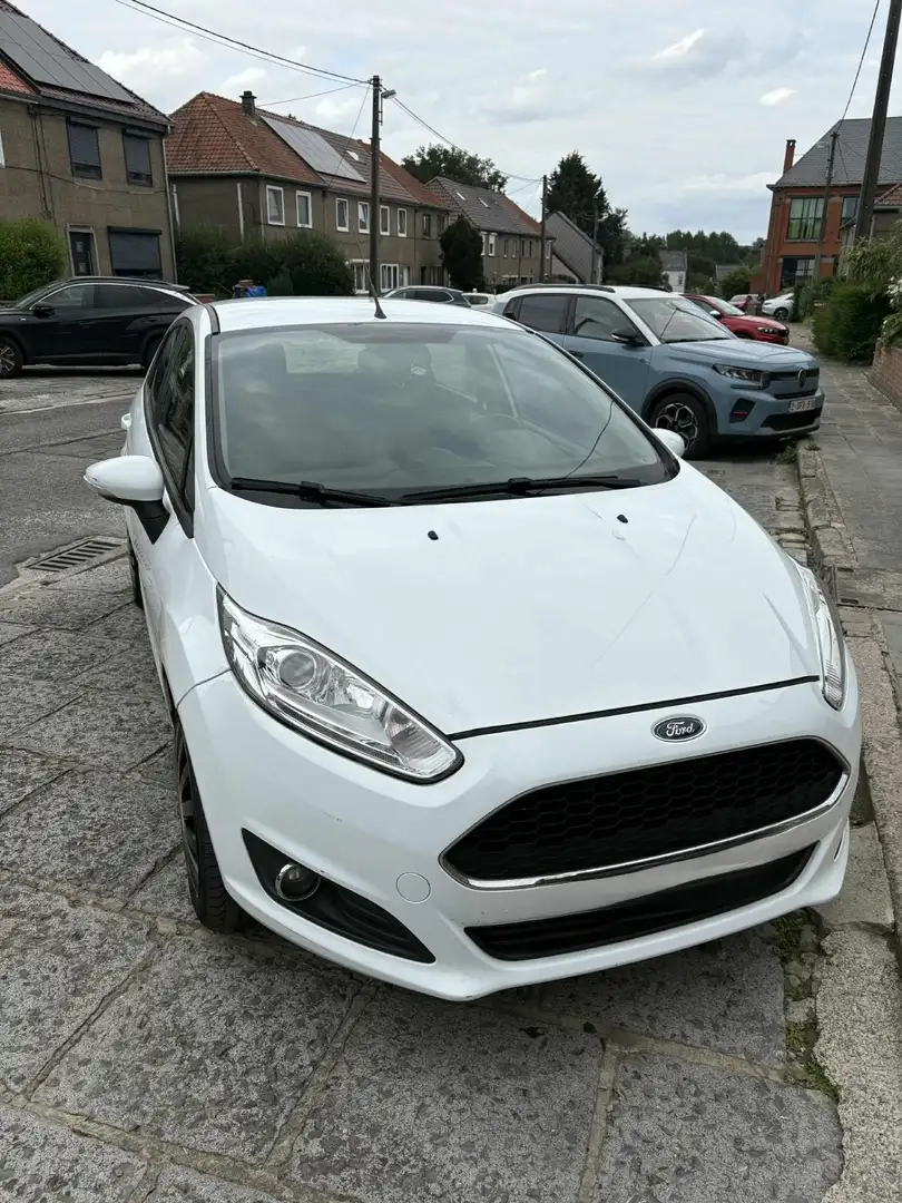 Ford Fiesta AFFAIRES 1.0 ECOBOOST 80 TREND Blanc - 2