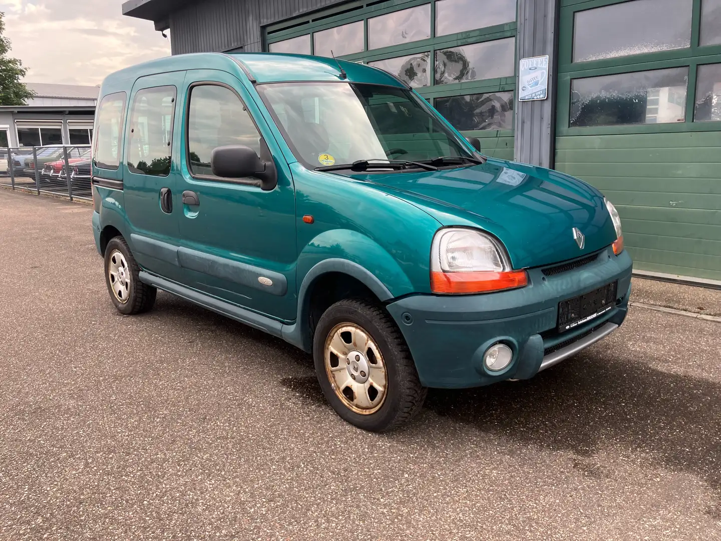 Renault Kangoo 4x4 1.9 dCi Allrad Klima AHK Servo defekt Vert - 2