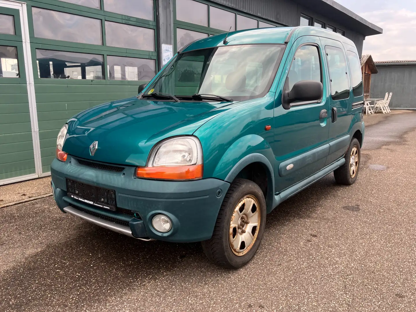 Renault Kangoo 4x4 1.9 dCi Allrad Klima AHK Servo defekt Vert - 1