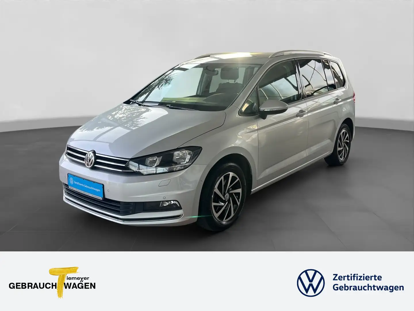 Volkswagen Touran 1.6 TDI DSG JOIN 7-SITZE AHK NAVI eKLAPPE Silber - 1