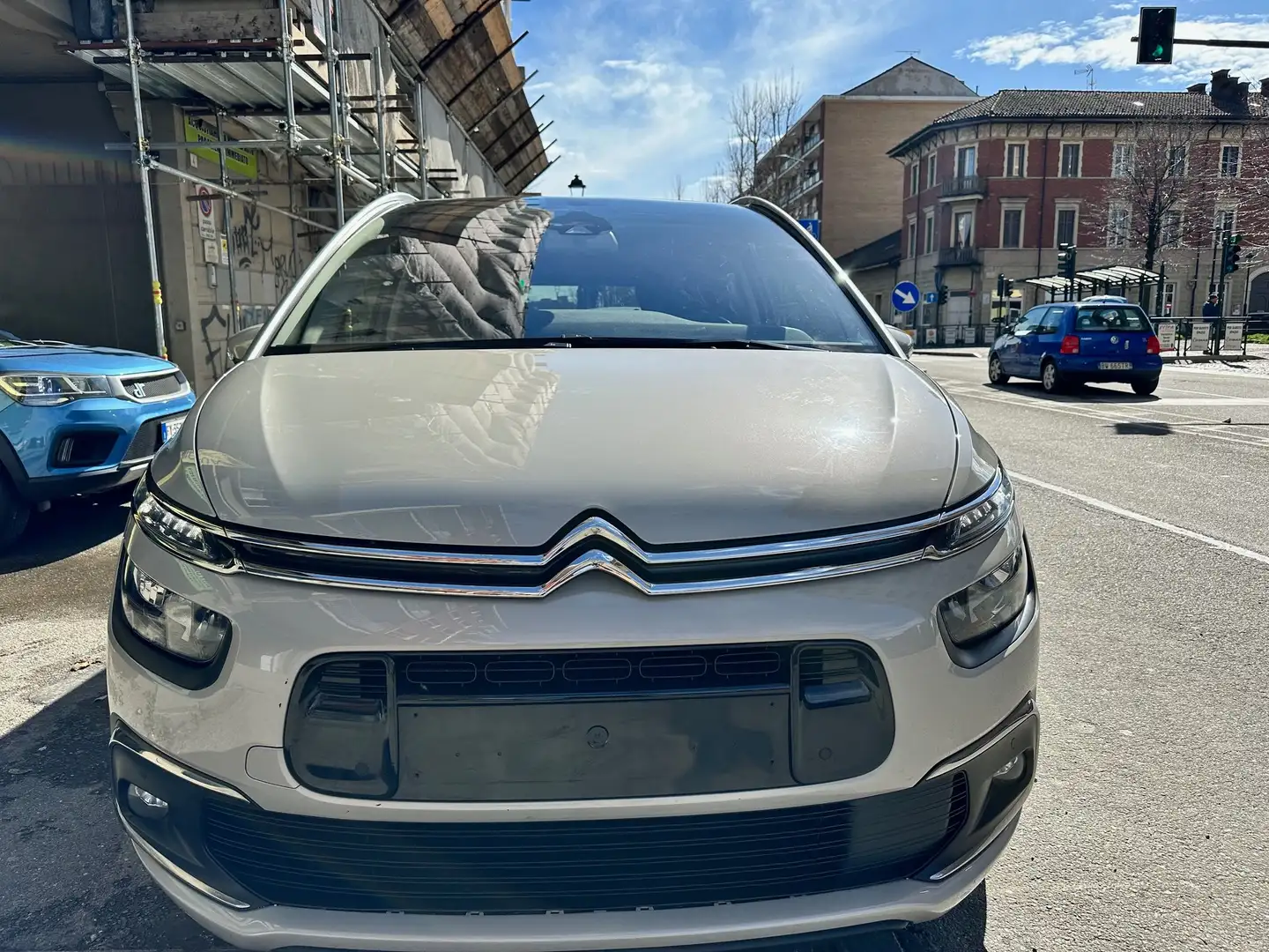 Citroen Grand C4 Picasso 1.2 NO BLOCCHI *7POSTI-Prezzo Promo-BAULE ELETTRIC Beyaz - 2