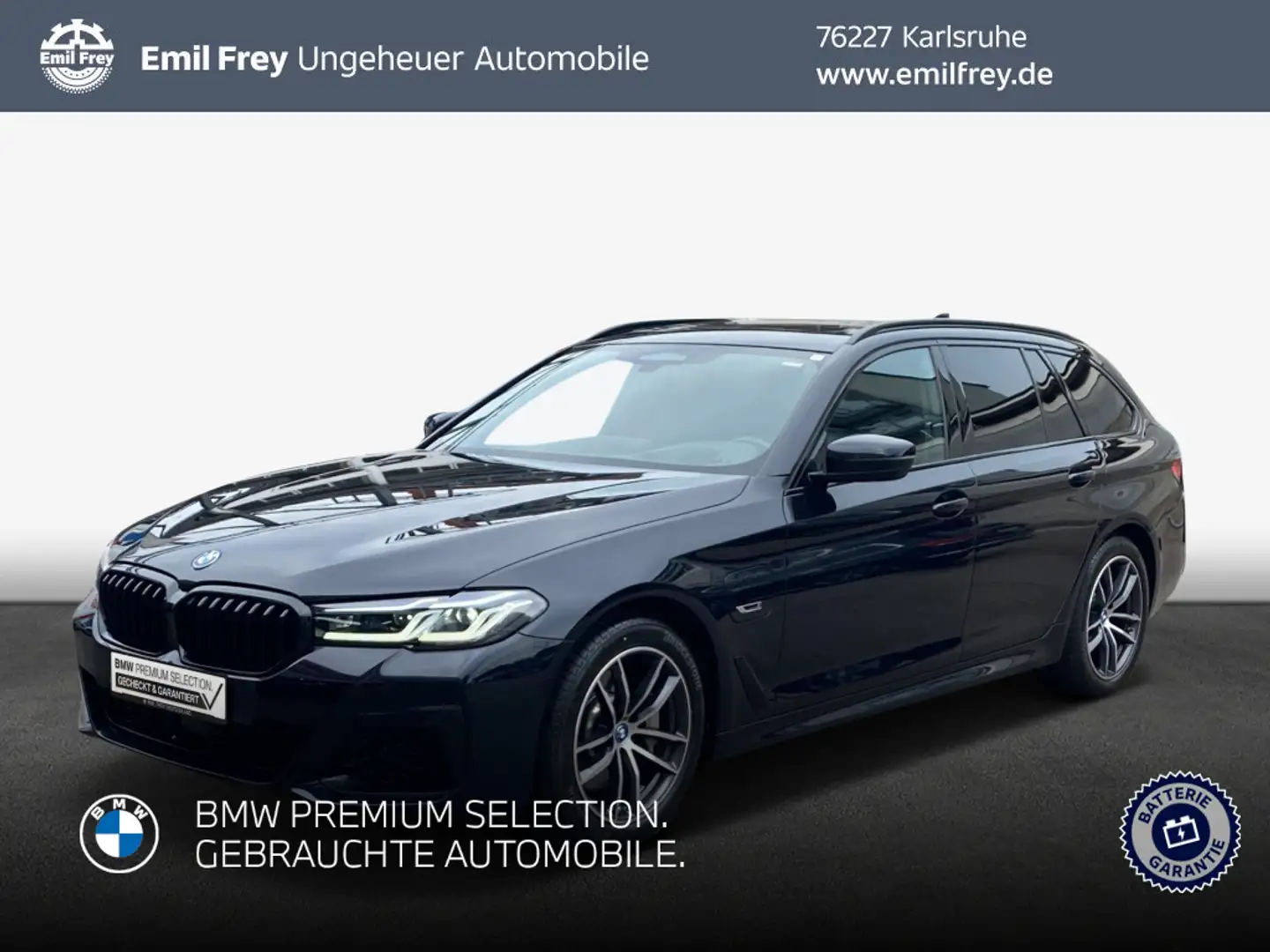 BMW 530 e Touring Aut. Noir - 1