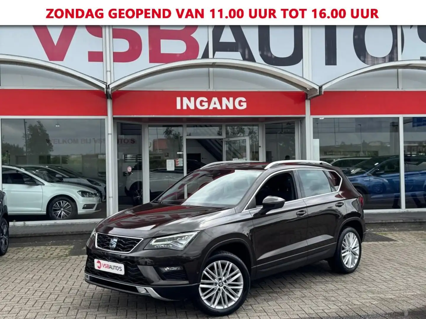 SEAT Ateca 1.4 TSI xCELLENCE AUT. 150PK LED LEER PANO-DAK CAM Marrón - 1