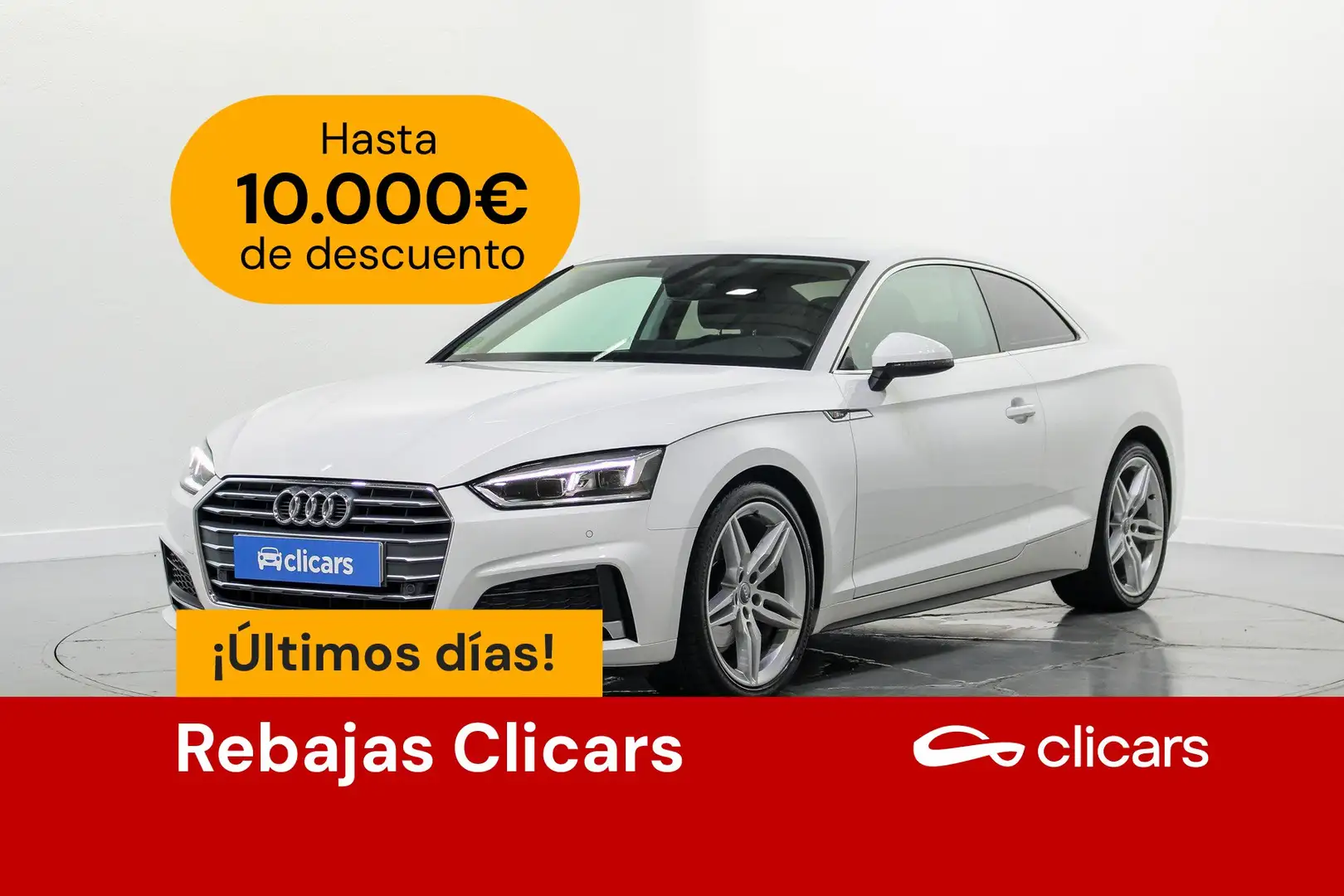 Audi A5 Coupé 35 TDI S line S tronic 110kW Blanc - 1