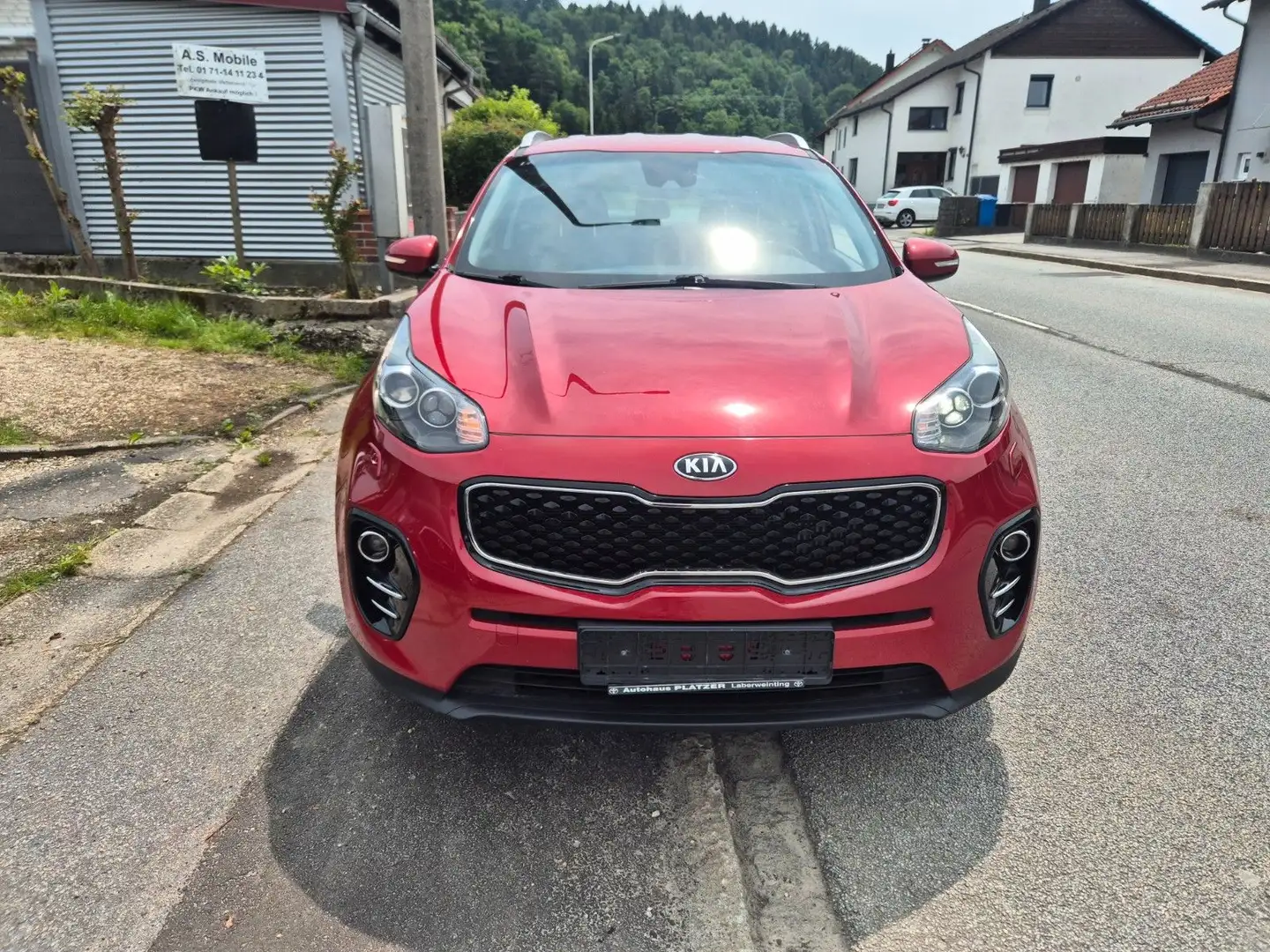 Kia Sportage 2.0 CRDi 185 AWD KLIMA SHZ LEDER AHK Rot - 1