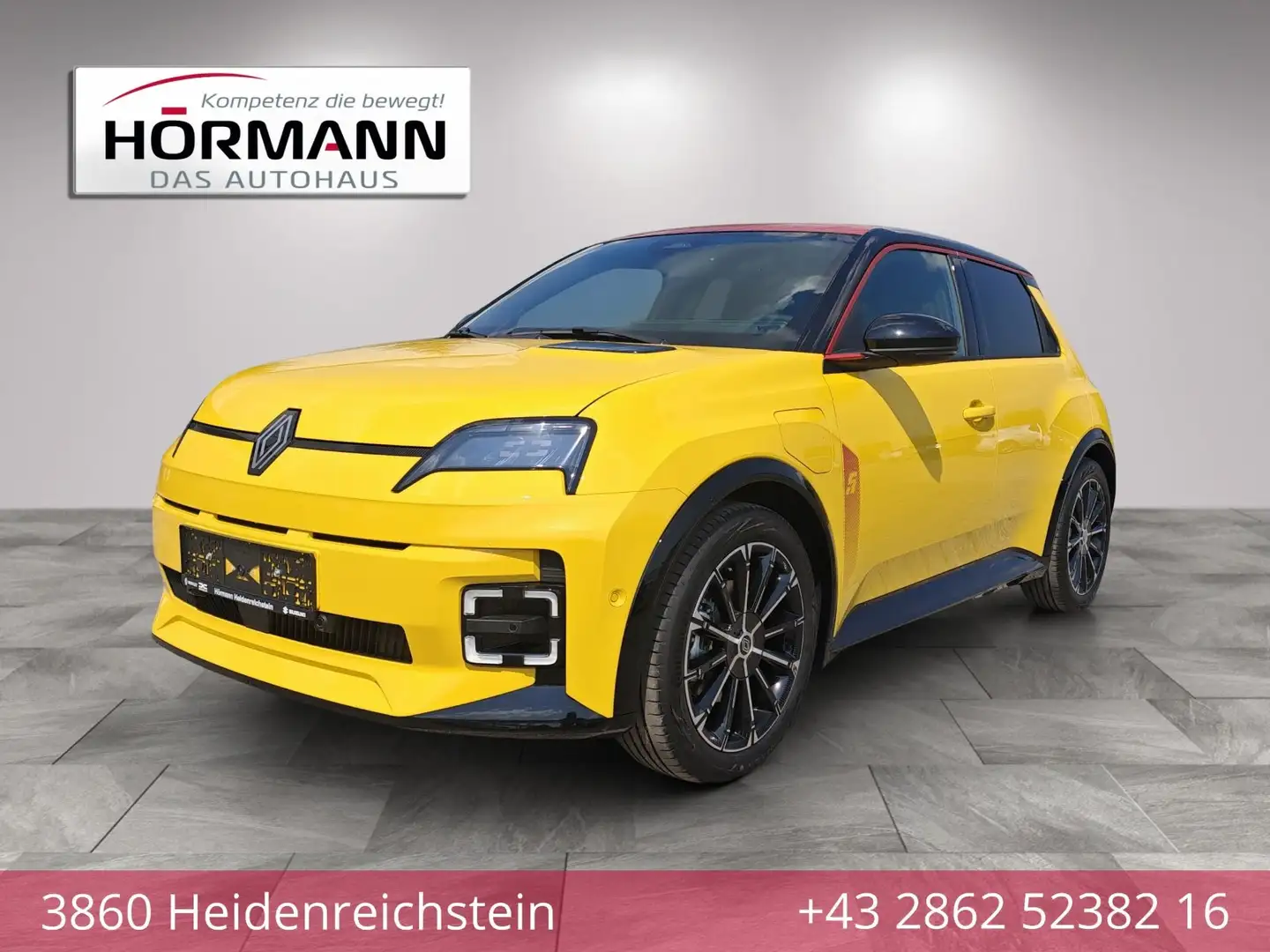 Renault R 5 E-Tech 150 PS 52kWh Comfort Range Iconic Five Gelb - 1