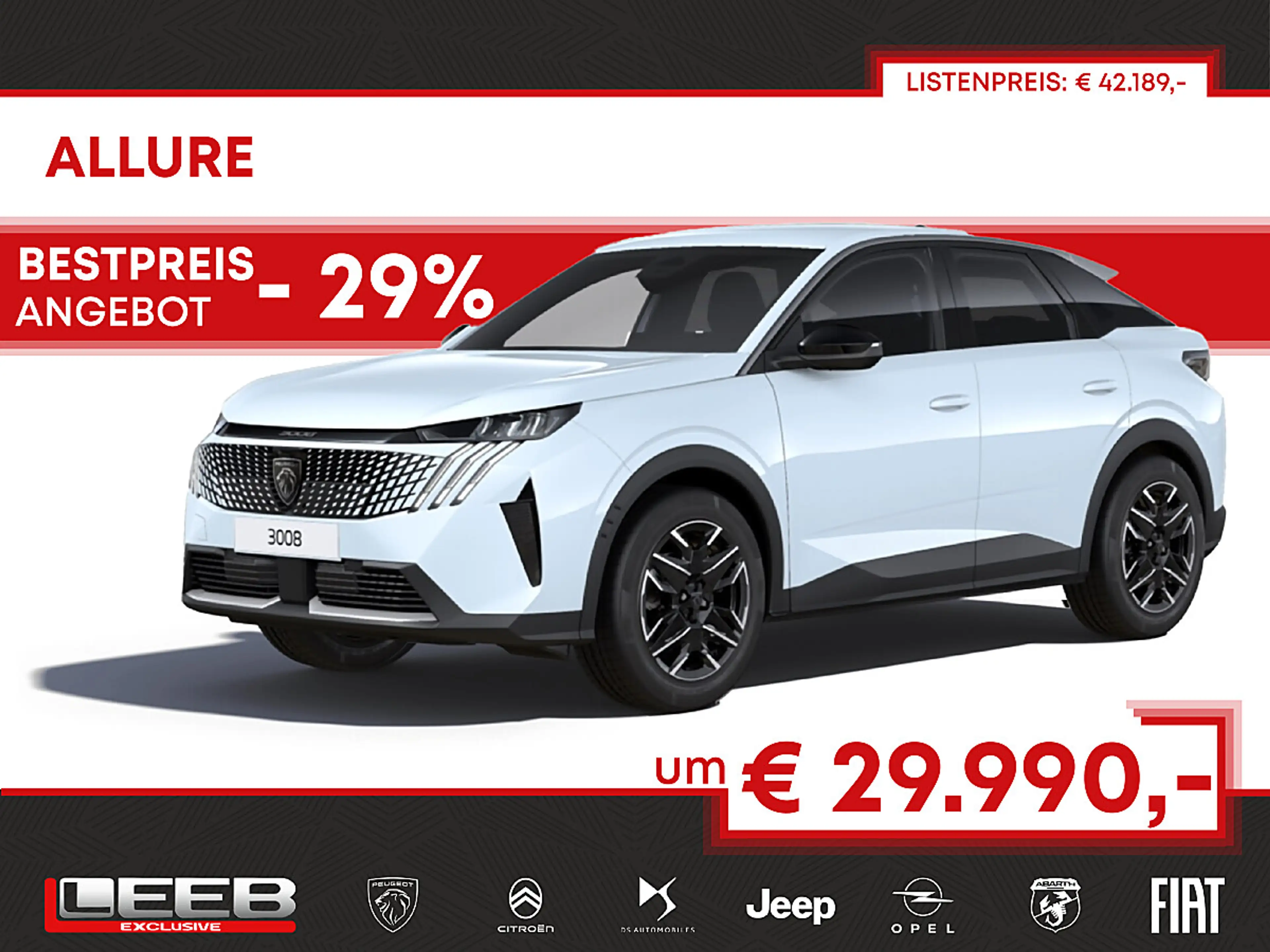 Peugeot 3008 Allure Hybrid 145 e-DCS6 inkl. Panoramic Naviga...