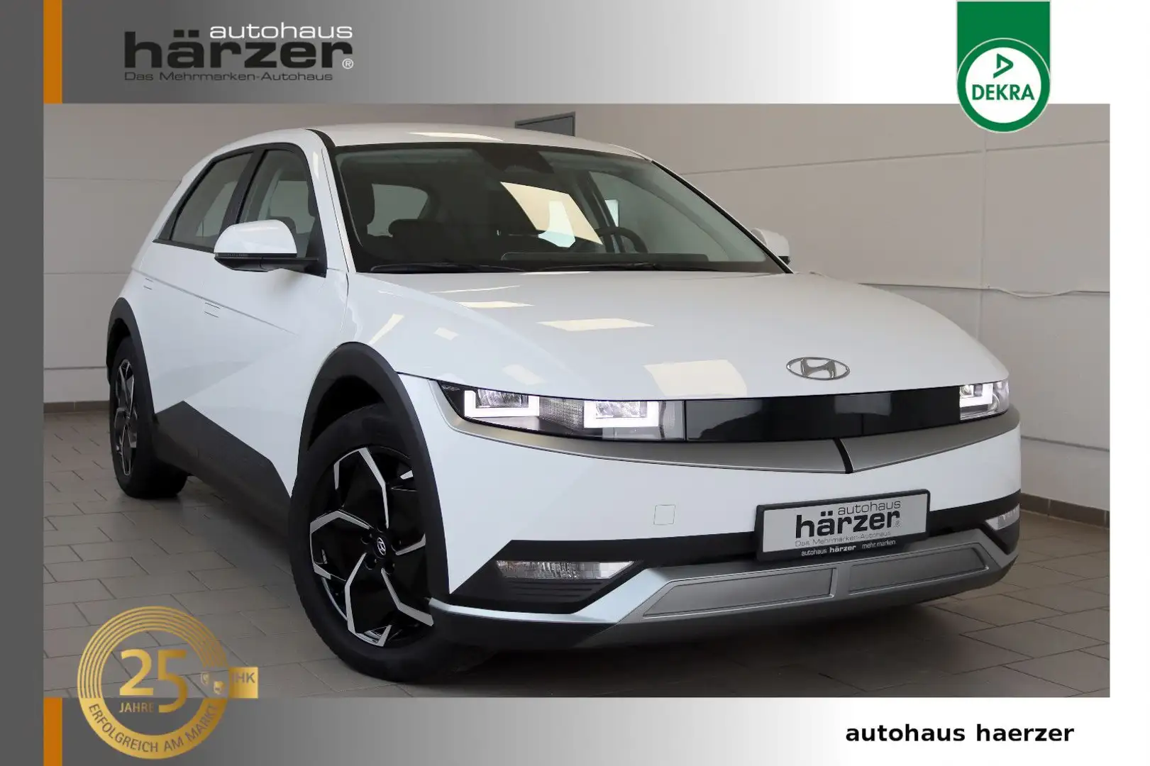 Hyundai IONIQ 5 58kWh *LED*NAV*RFK*SHZ*AAC*Lenkradhz*ACC Blanc - 1