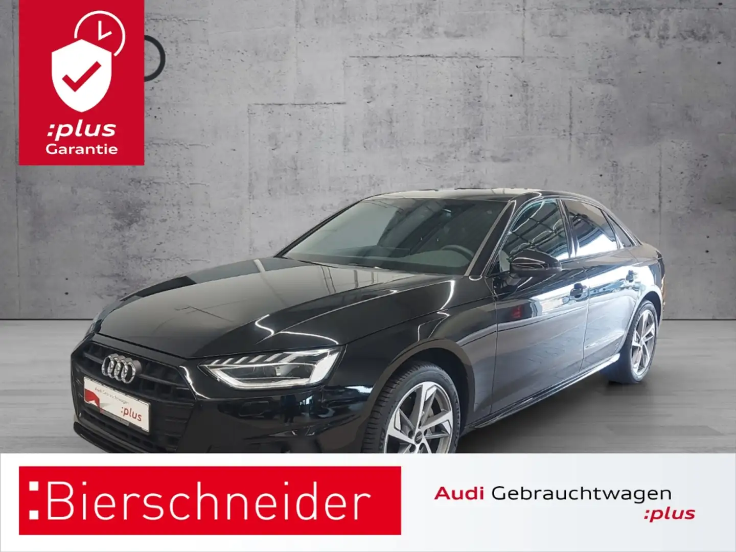 Audi A4 Limousine 40 TFSI S tronic advanced MATRIX 18 KAME Schwarz - 1