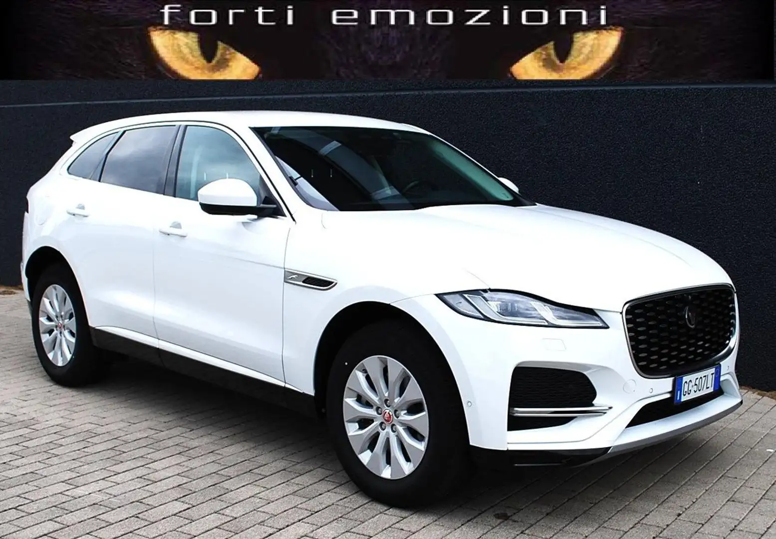 Jaguar F-Pace 2.0 D 163 CV AWD iva esposta ns aziendale Weiß - 2