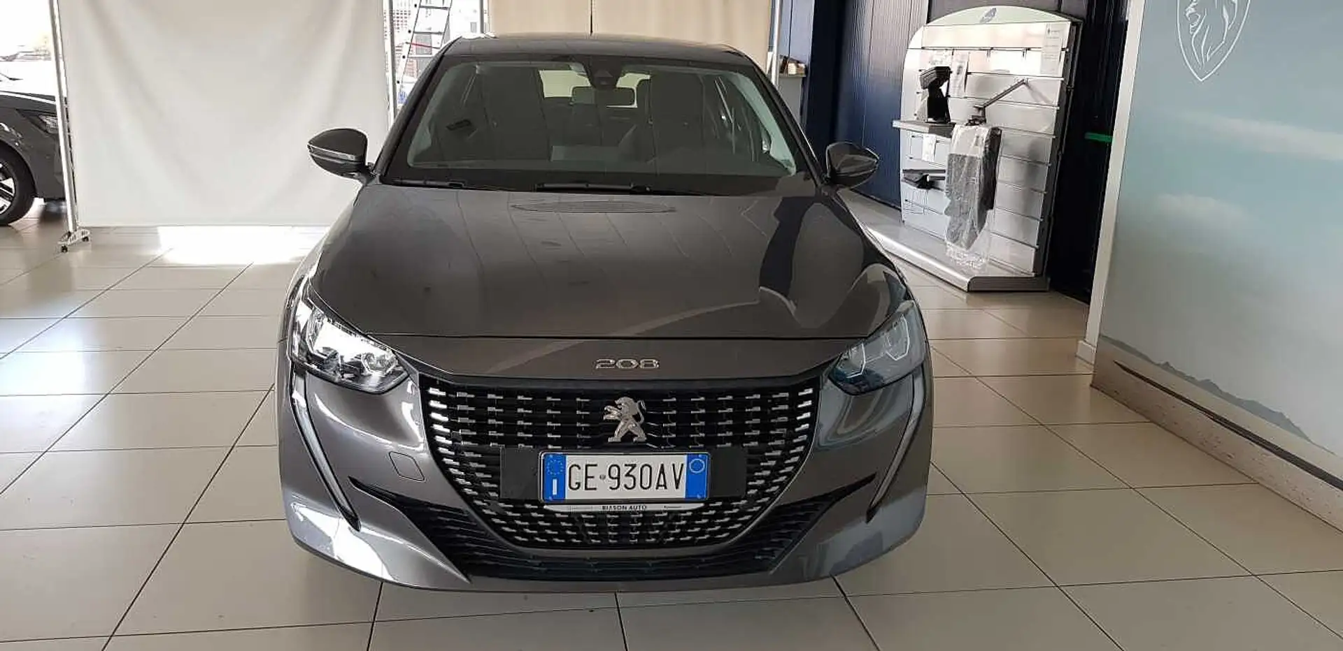 Peugeot 208 Nuova 208 benzina 75 Active Pack Grigio - 2