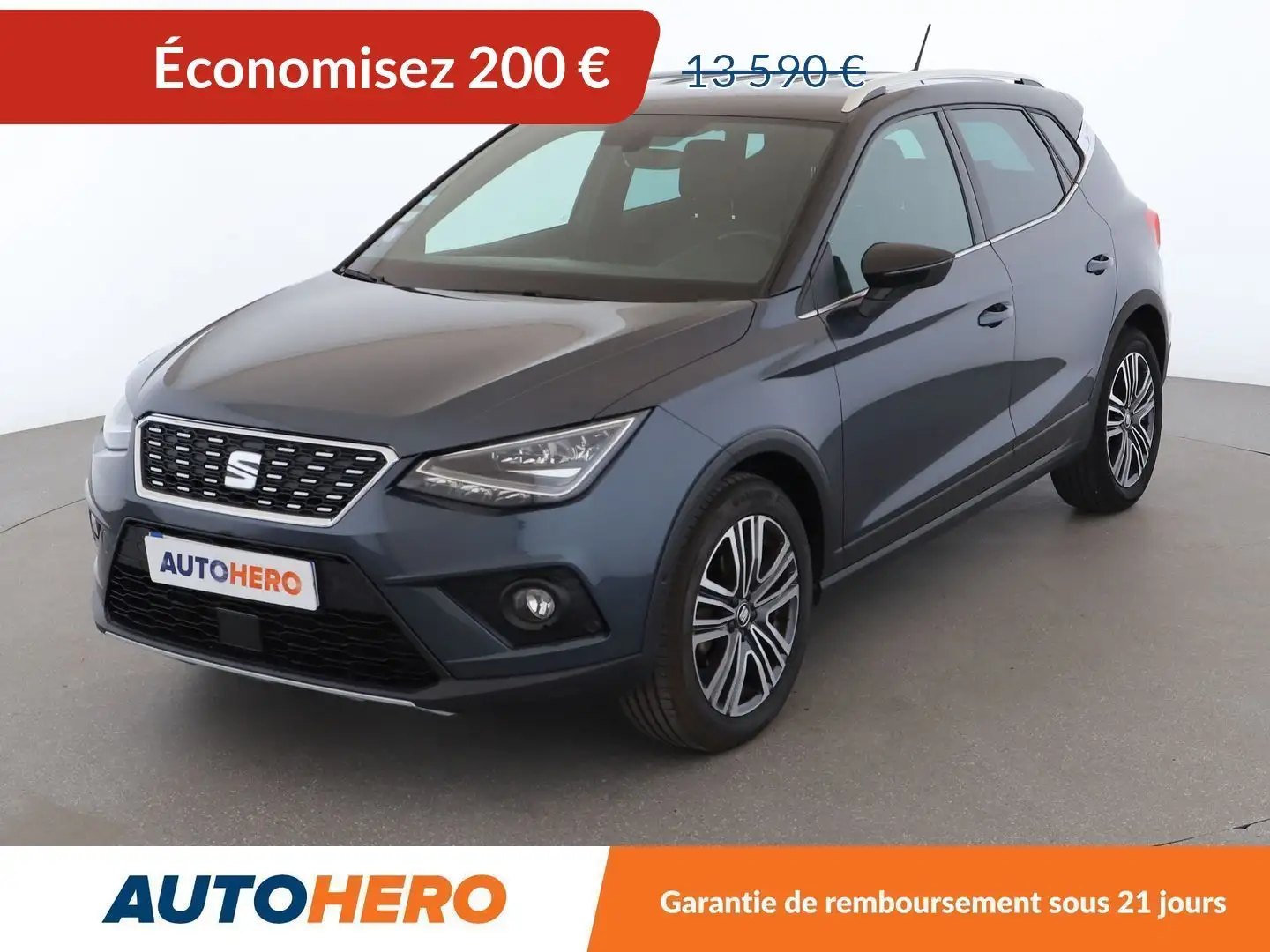 SEAT Arona 1.0 EcoTSI Xcellence Gris - 1