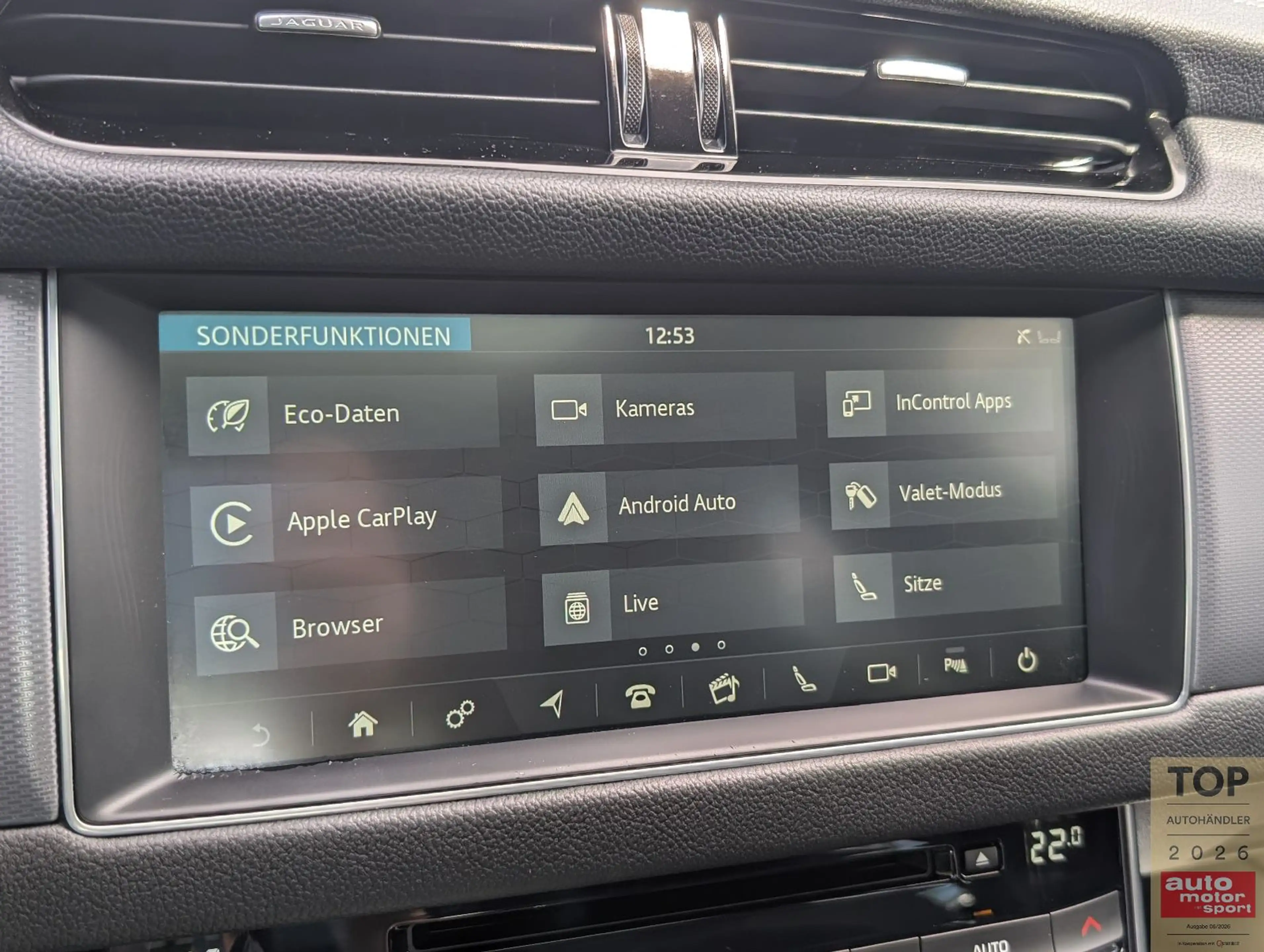 Jaguar XF 2.0d R-Sport AWD*2Hd*LED*PANO*HUD*RKam*Virtual — photo 32