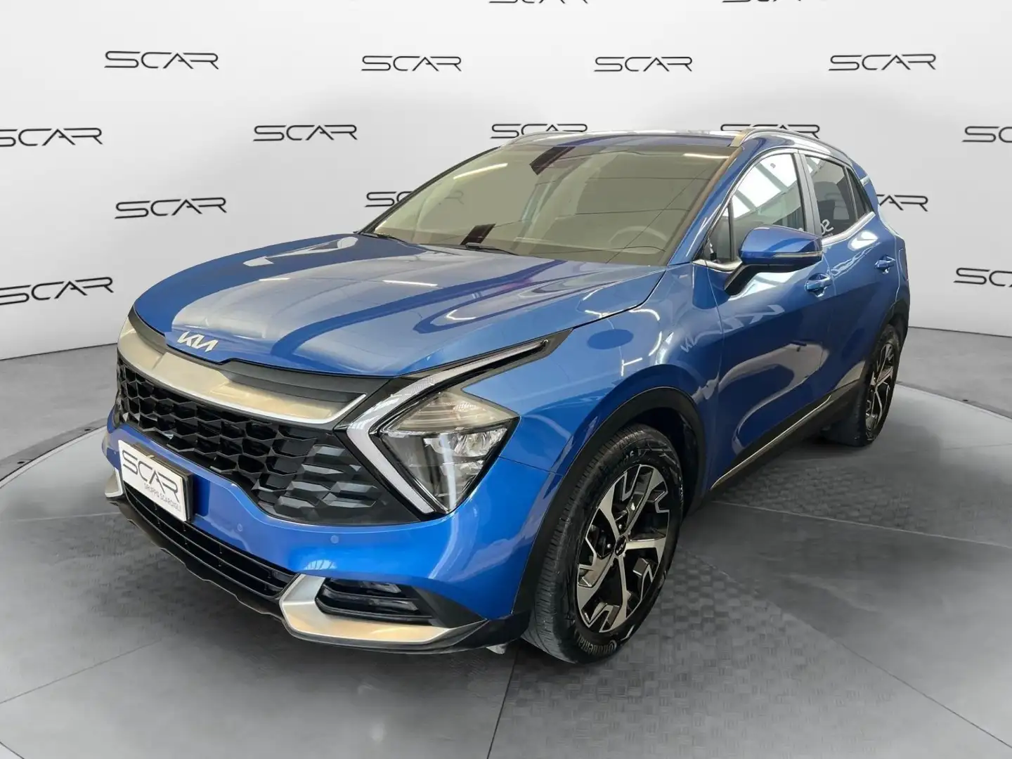 Kia Sportage 1.6 TGDi MHEV Style Bleu - 1