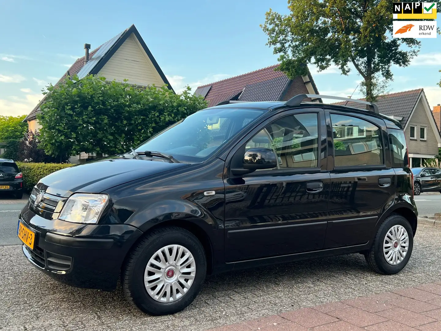 Fiat Panda 1.2 Edizione Cool 80.000 km NL-AUTO-NAP APK 06-26! Nero - 1