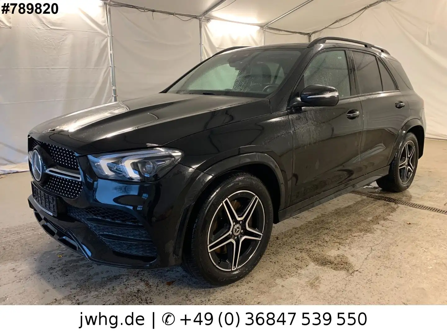 Mercedes-Benz GLE 450 4M AMG Line Pano FahrAss Kam Schwarz - 1