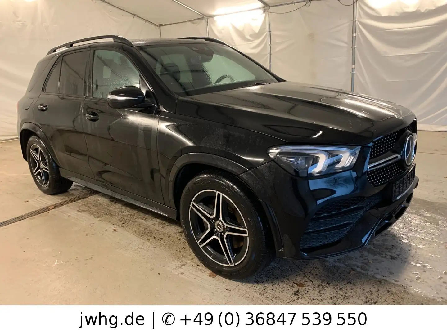 Mercedes-Benz GLE 450 4M AMG Line Pano FahrAss Kam Schwarz - 2