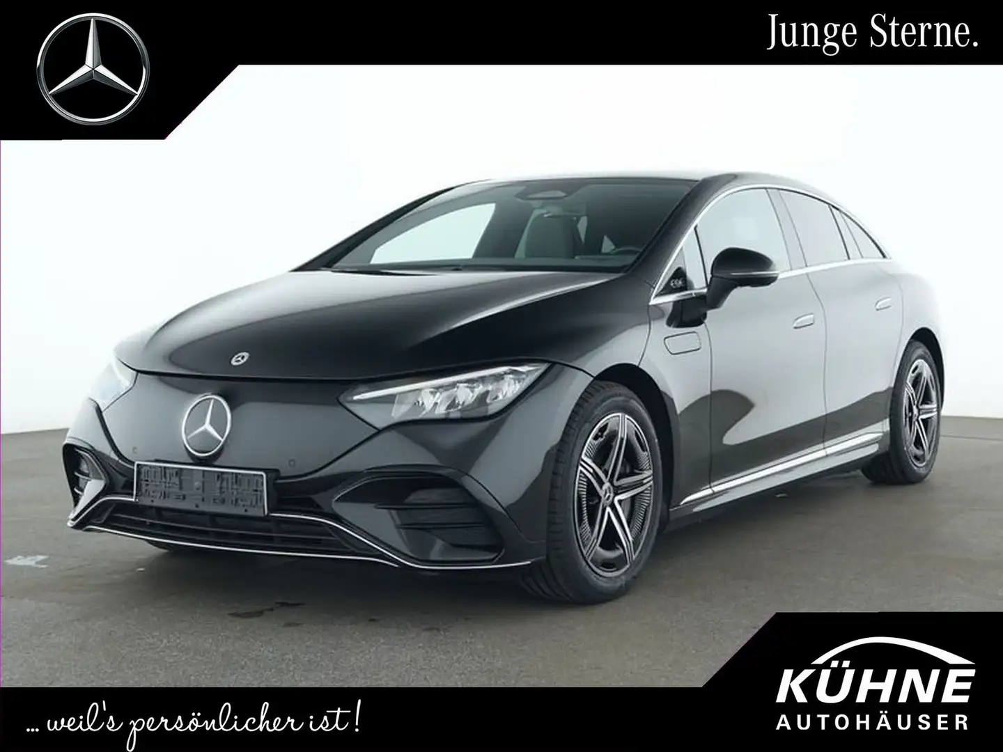 Mercedes-Benz EQE 500 4M AMG+Airmatic+Flex Pro+360+Sound+4xSHZ Schwarz - 1