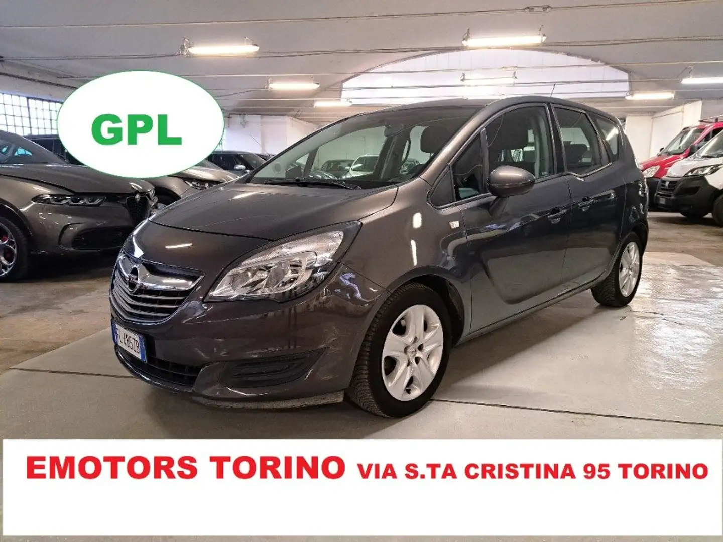 Opel Meriva 1.4 Turbo 120CV GPL Tech Advance Grijs - 1