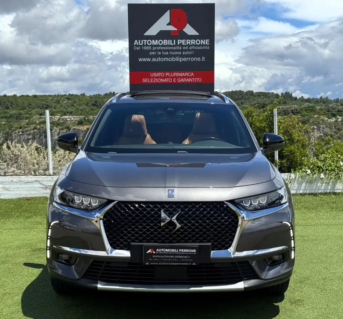 DS Automobiles DS 7 Crossback BlueHDi 177cv OPERA (Tetto/Pelle/Auto/APP/Led) Gris - 2