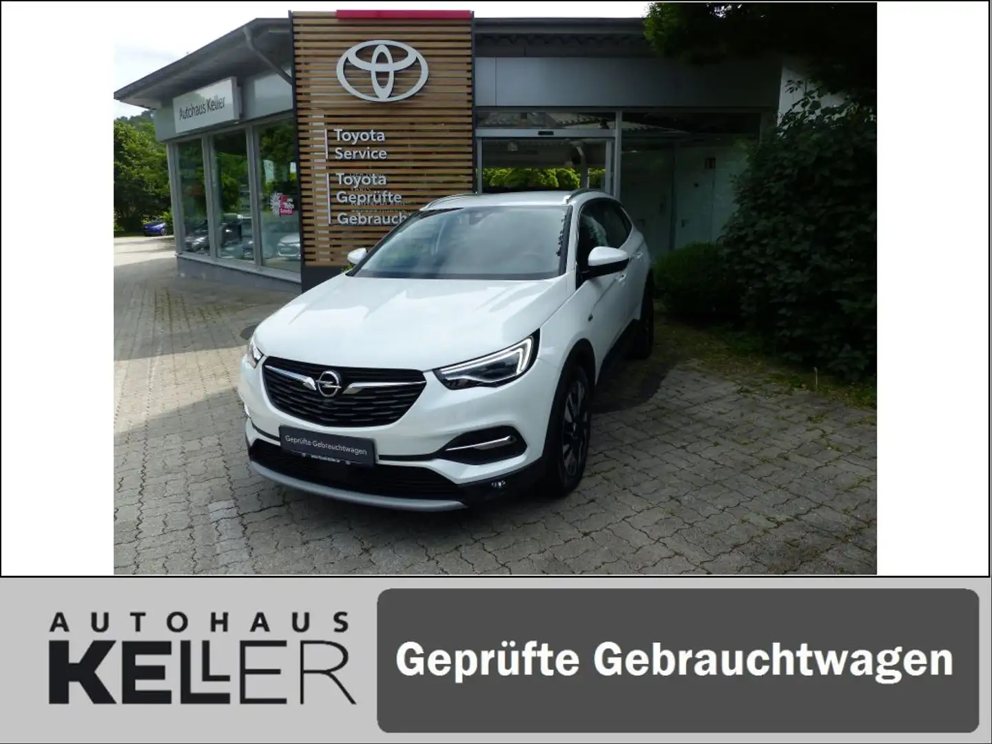 Opel Grandland X 1.6 Start/Stop Automatik Business INNOVATION Blanc - 1