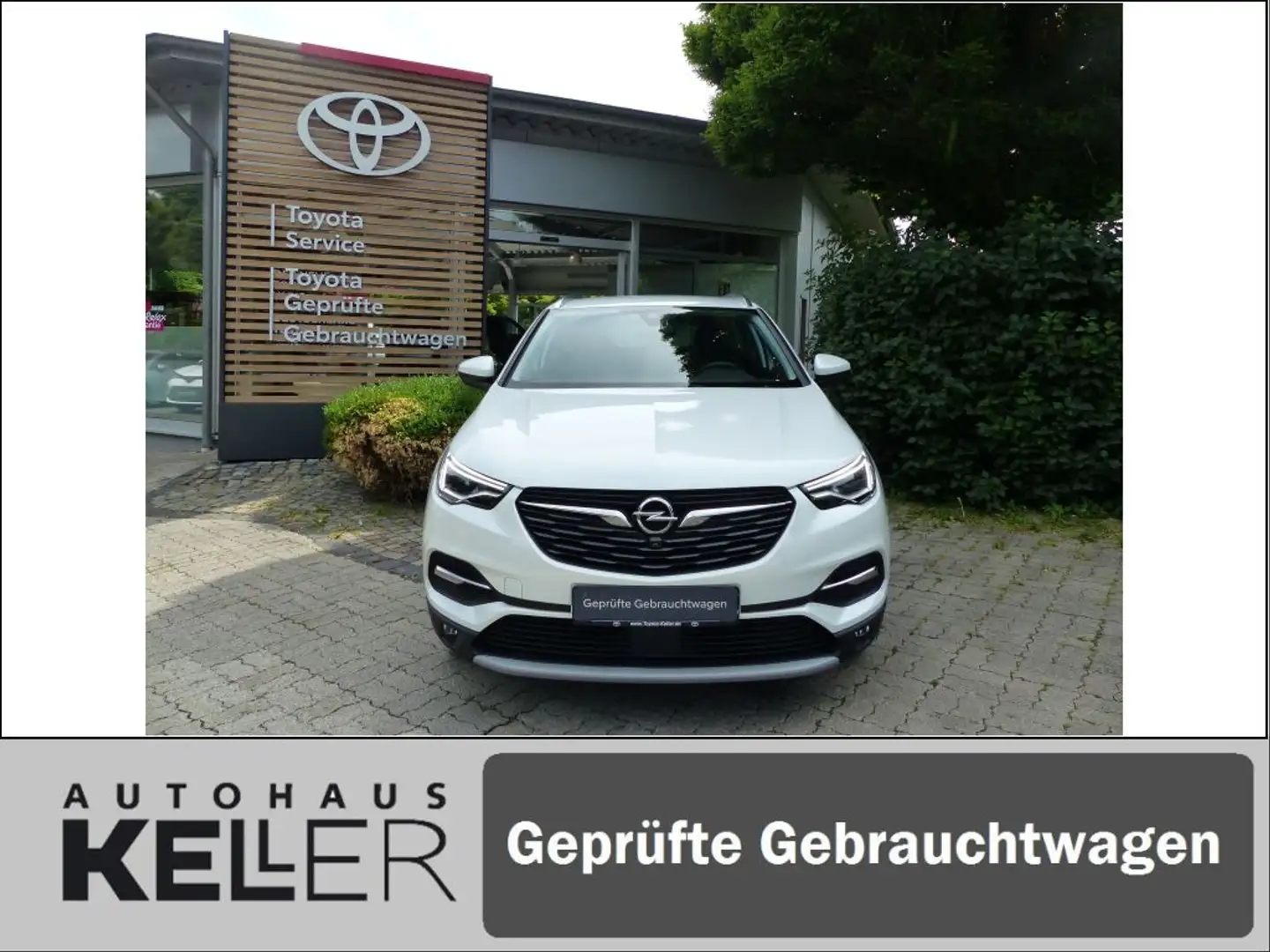 Opel Grandland X 1.6 Start/Stop Automatik Business INNOVATION Blanc - 2