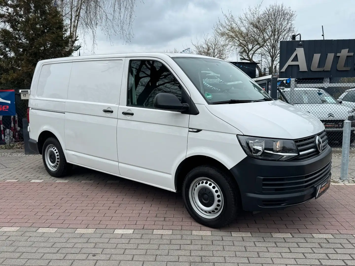 Volkswagen T6 Transporter Kasten 2.0TDI*Klima*Navi*Ahk*3x Weiß - 1