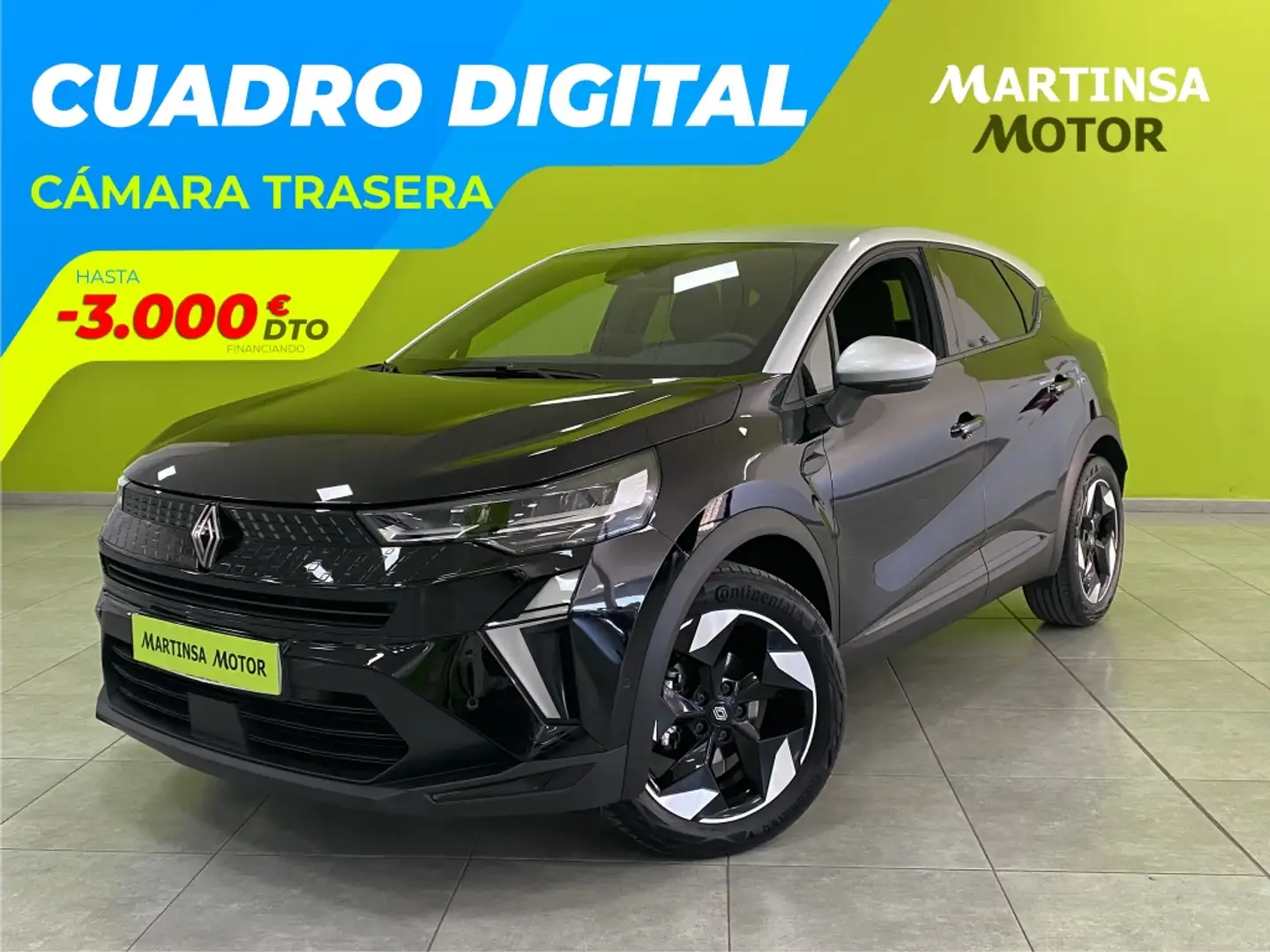 Renault Captur TCe GPF Micro Híbrido Techno 103kW Zwart - 1
