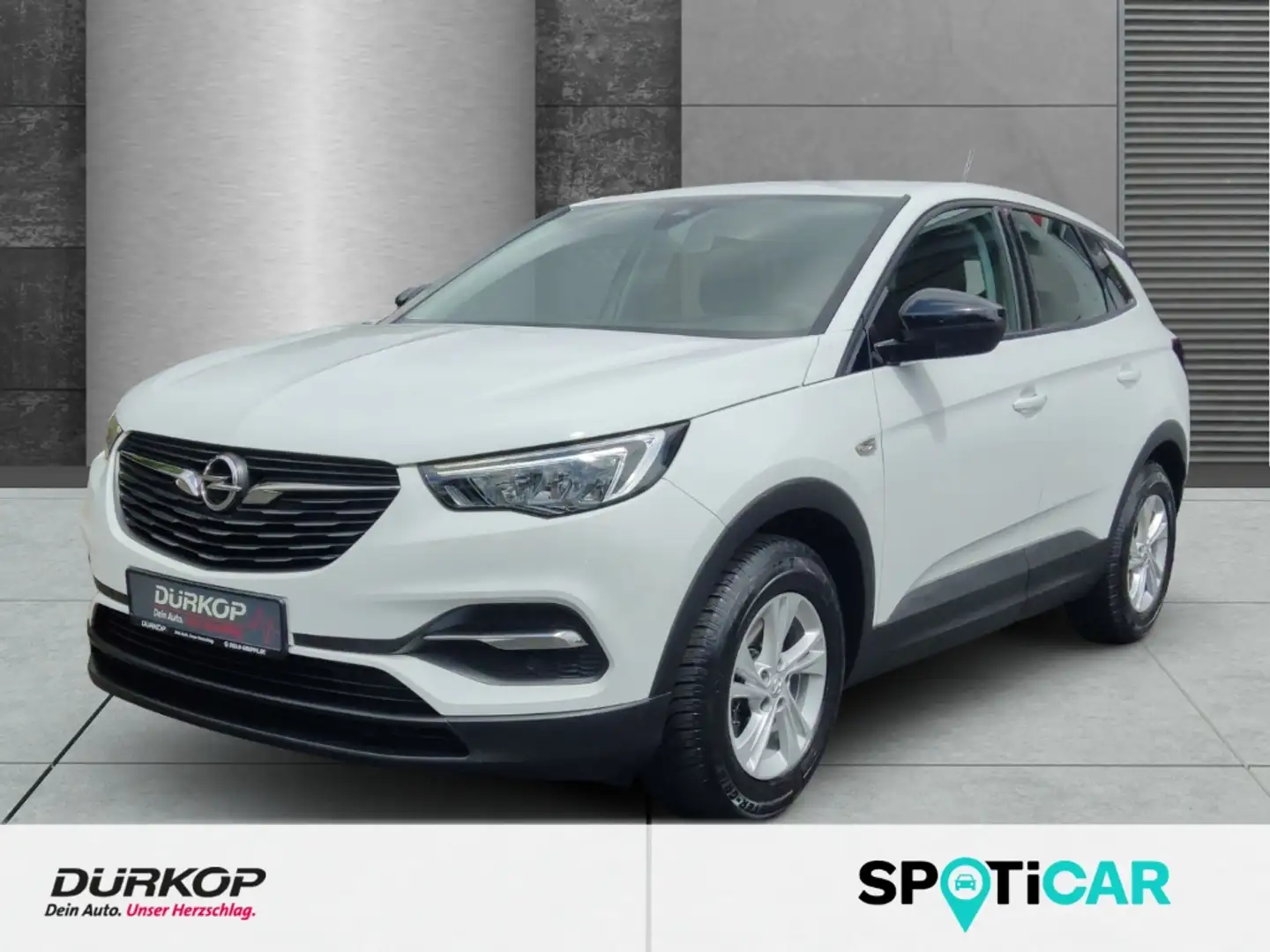 Opel Grandland 1.2 Turbo Edition LED Einparkhilfe Blanc - 1