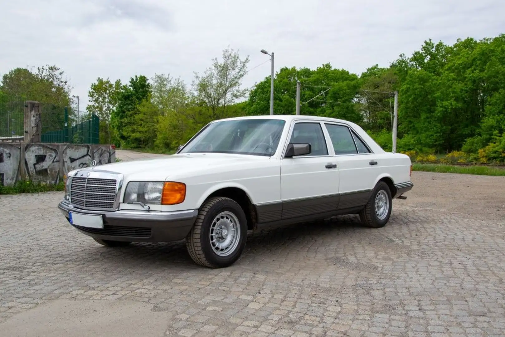 Mercedes-Benz 280 SE, Scheckheft, Top gepflegt Weiß - 1