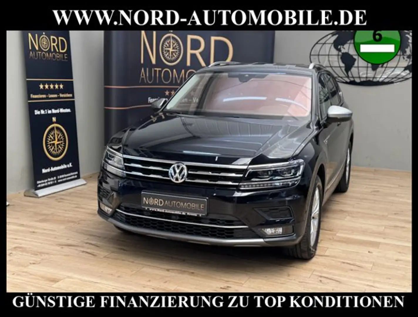 Volkswagen Tiguan Allspace Highline 4MOT 2.0 TDI DSG HeadUp Highline Schwarz - 1
